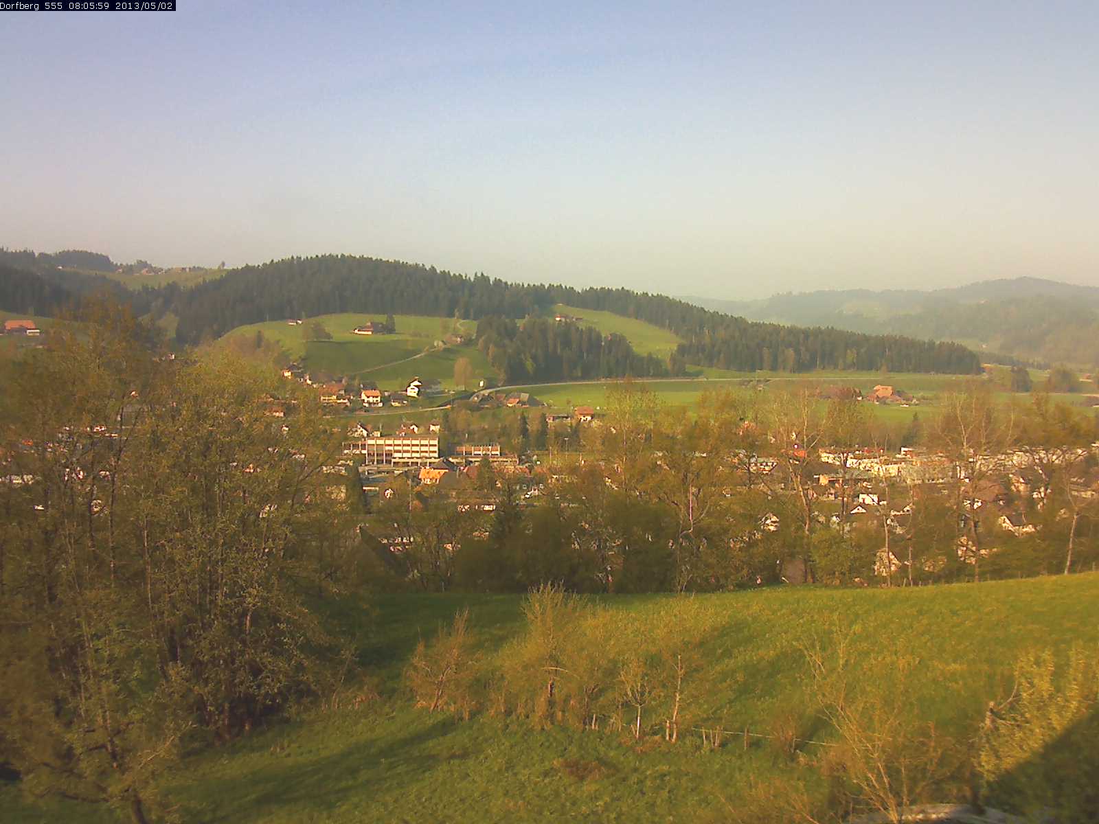 Webcam-Bild: Aussicht vom Dorfberg in Langnau 20130502-080600