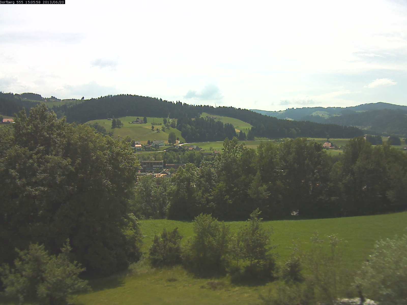 Webcam-Bild: Aussicht vom Dorfberg in Langnau 20130620-150600