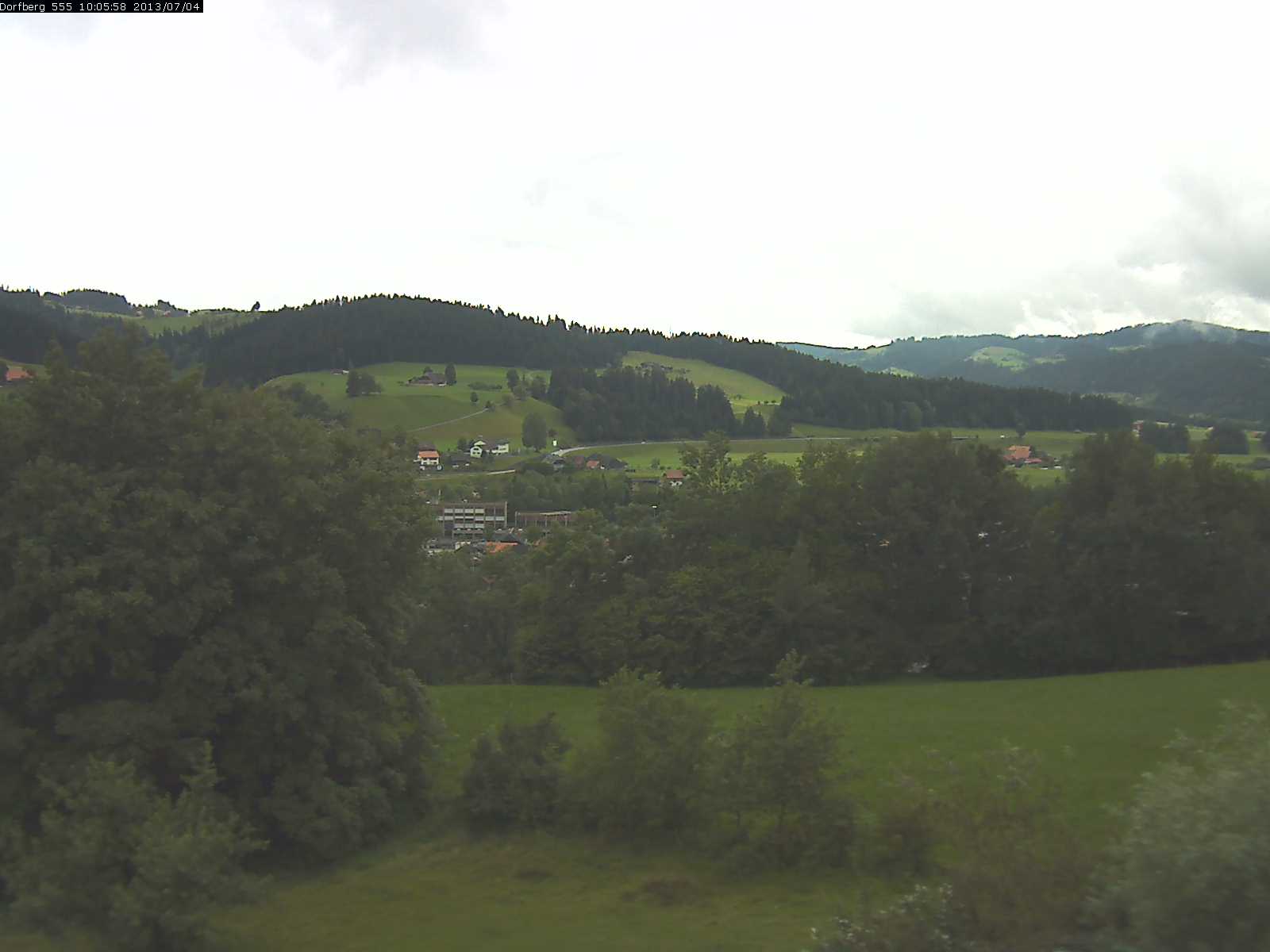 Webcam-Bild: Aussicht vom Dorfberg in Langnau 20130704-100600