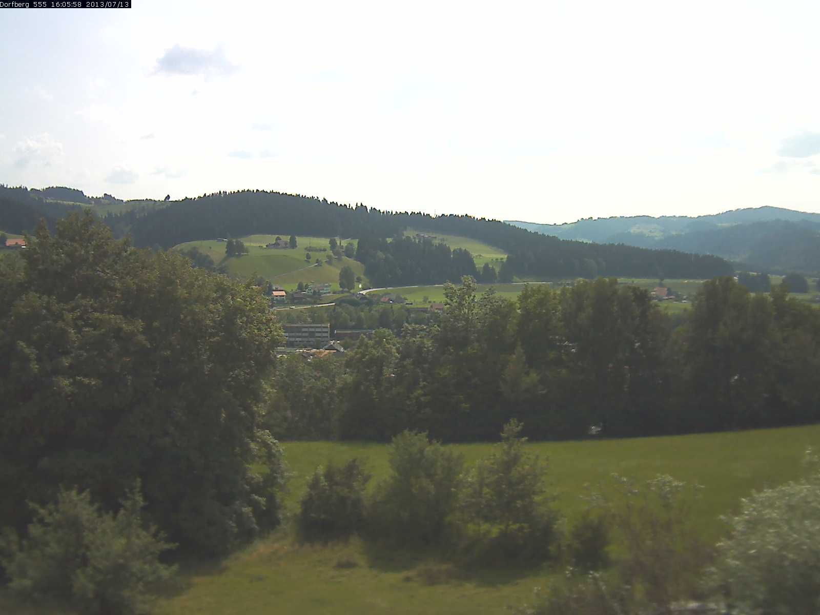 Webcam-Bild: Aussicht vom Dorfberg in Langnau 20130713-160600