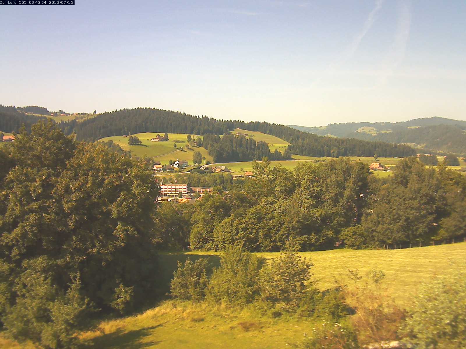 Webcam-Bild: Aussicht vom Dorfberg in Langnau 20130716-094306