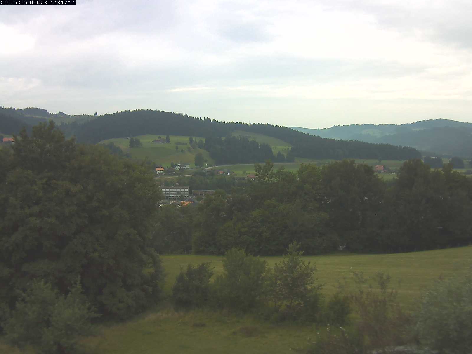Webcam-Bild: Aussicht vom Dorfberg in Langnau 20130717-100600