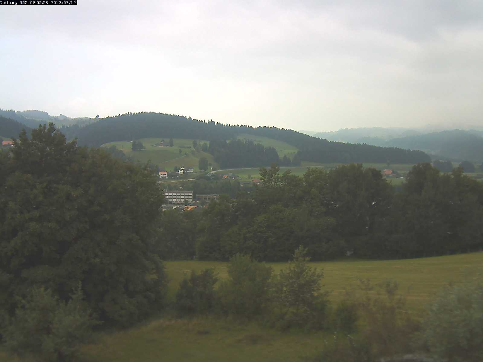 Webcam-Bild: Aussicht vom Dorfberg in Langnau 20130719-080600