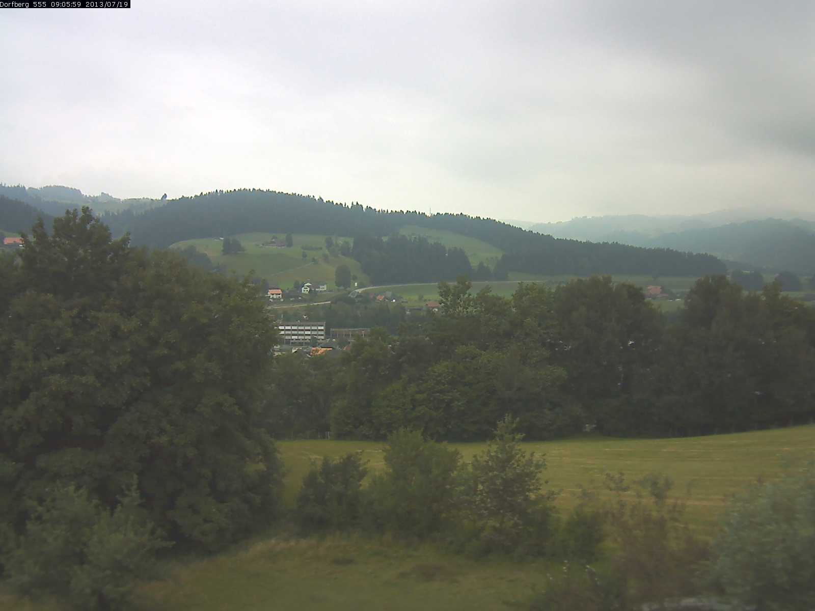 Webcam-Bild: Aussicht vom Dorfberg in Langnau 20130719-090600