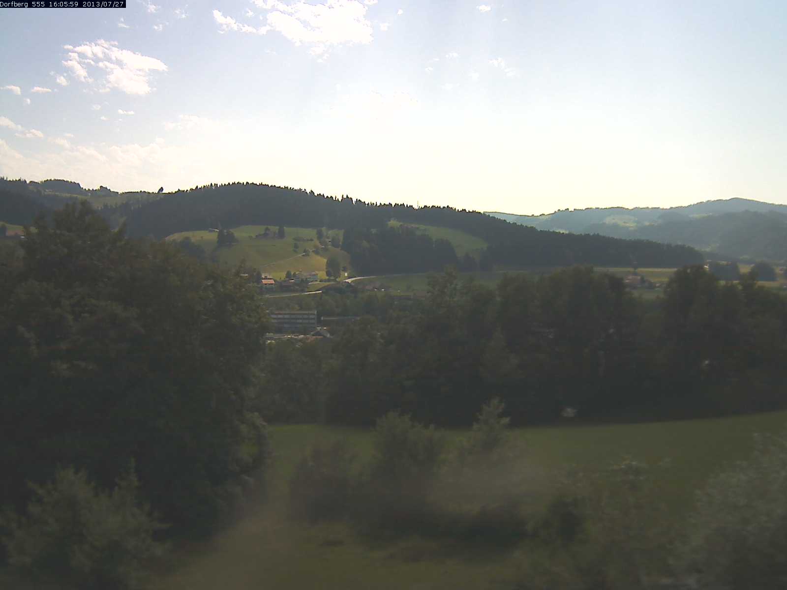 Webcam-Bild: Aussicht vom Dorfberg in Langnau 20130727-160600