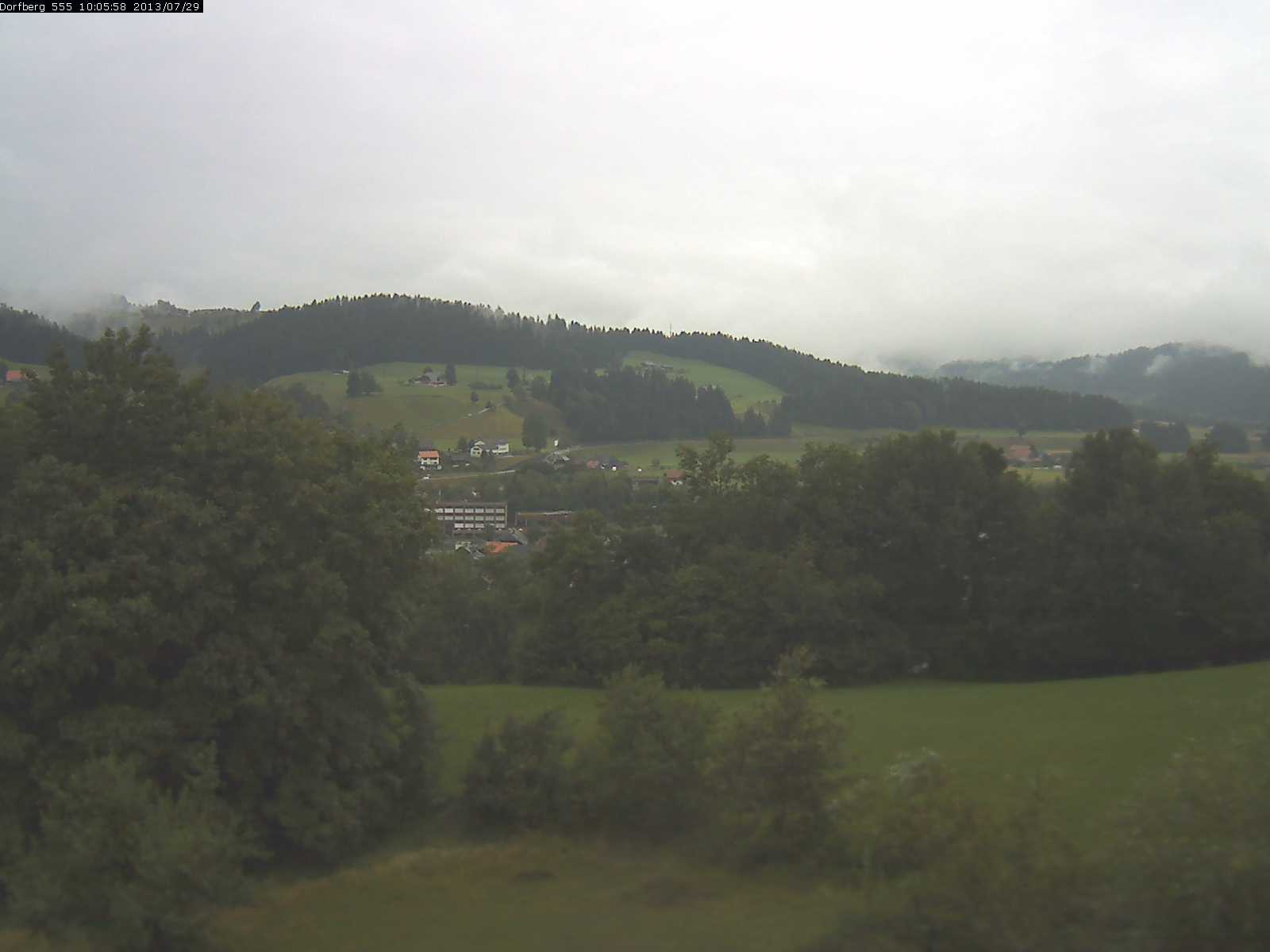 Webcam-Bild: Aussicht vom Dorfberg in Langnau 20130729-100600