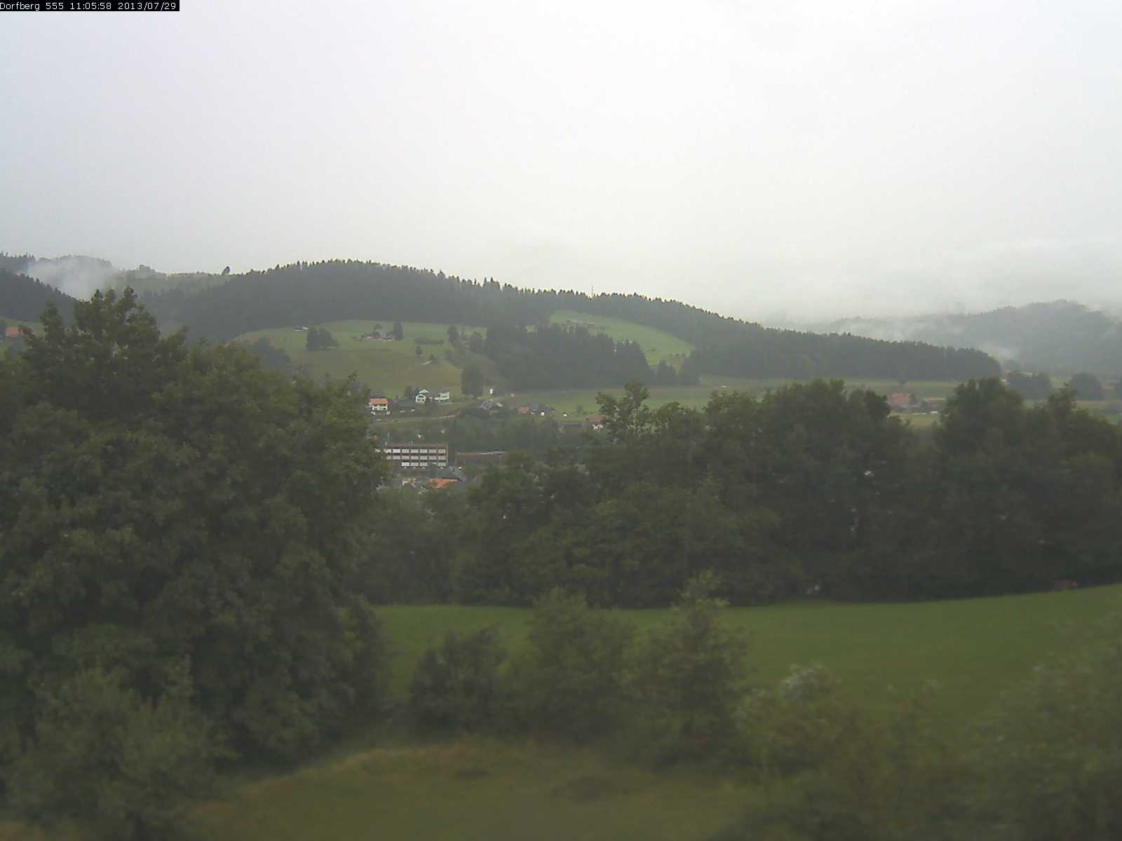 Webcam-Bild: Aussicht vom Dorfberg in Langnau 20130729-110600