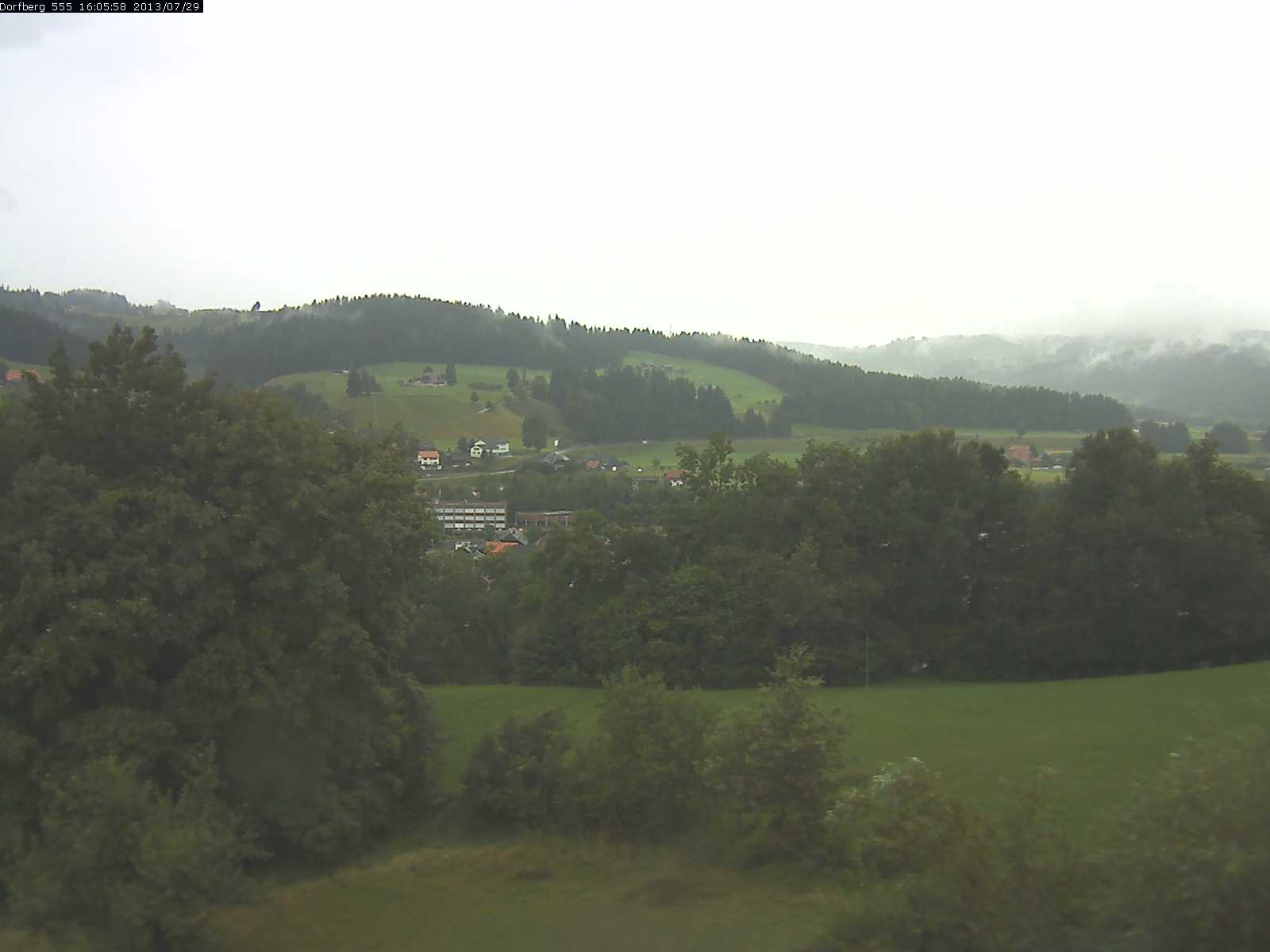 Webcam-Bild: Aussicht vom Dorfberg in Langnau 20130729-160600