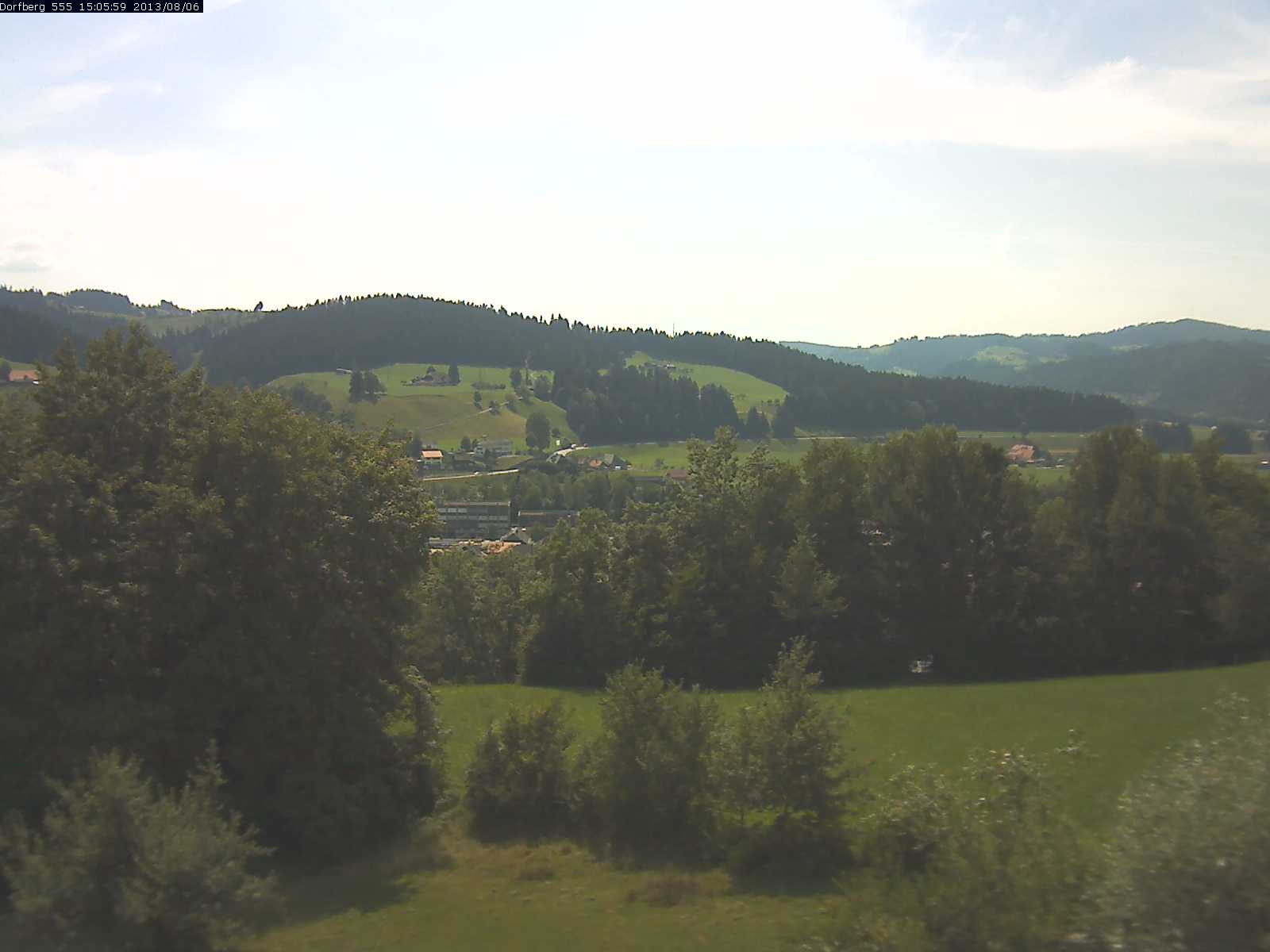Webcam-Bild: Aussicht vom Dorfberg in Langnau 20130806-150600