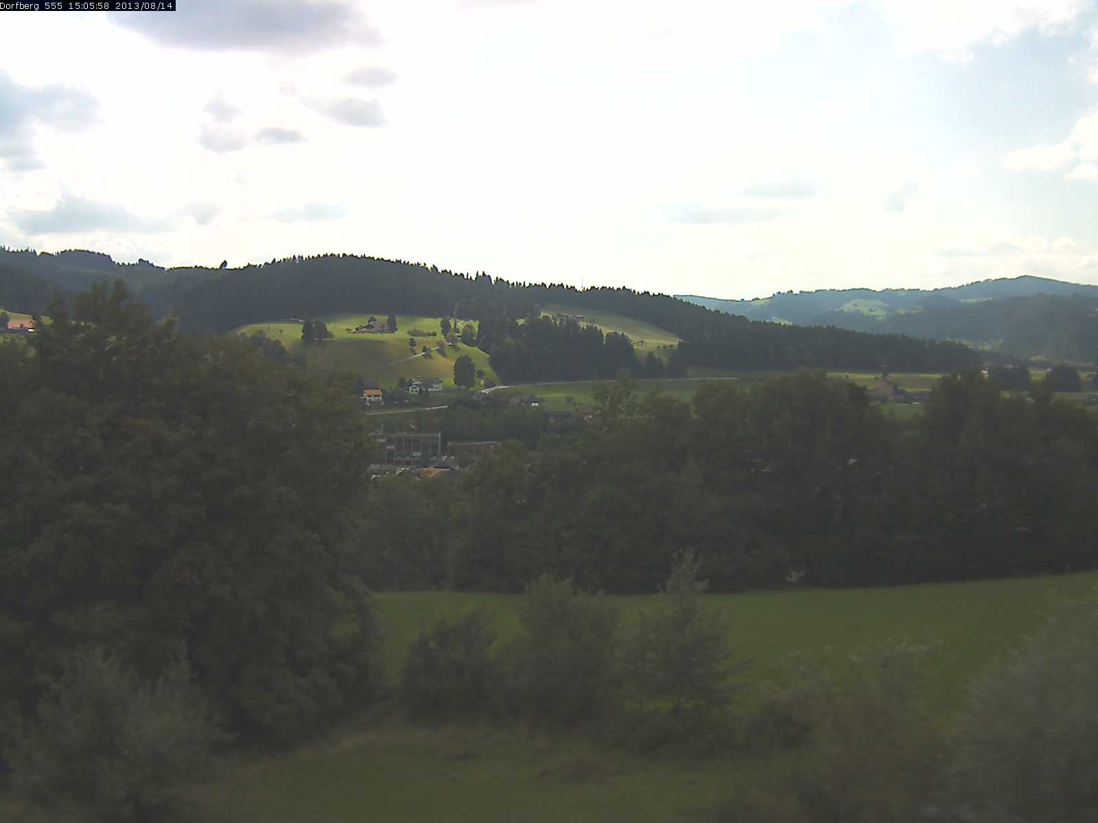 Webcam-Bild: Aussicht vom Dorfberg in Langnau 20130814-150600