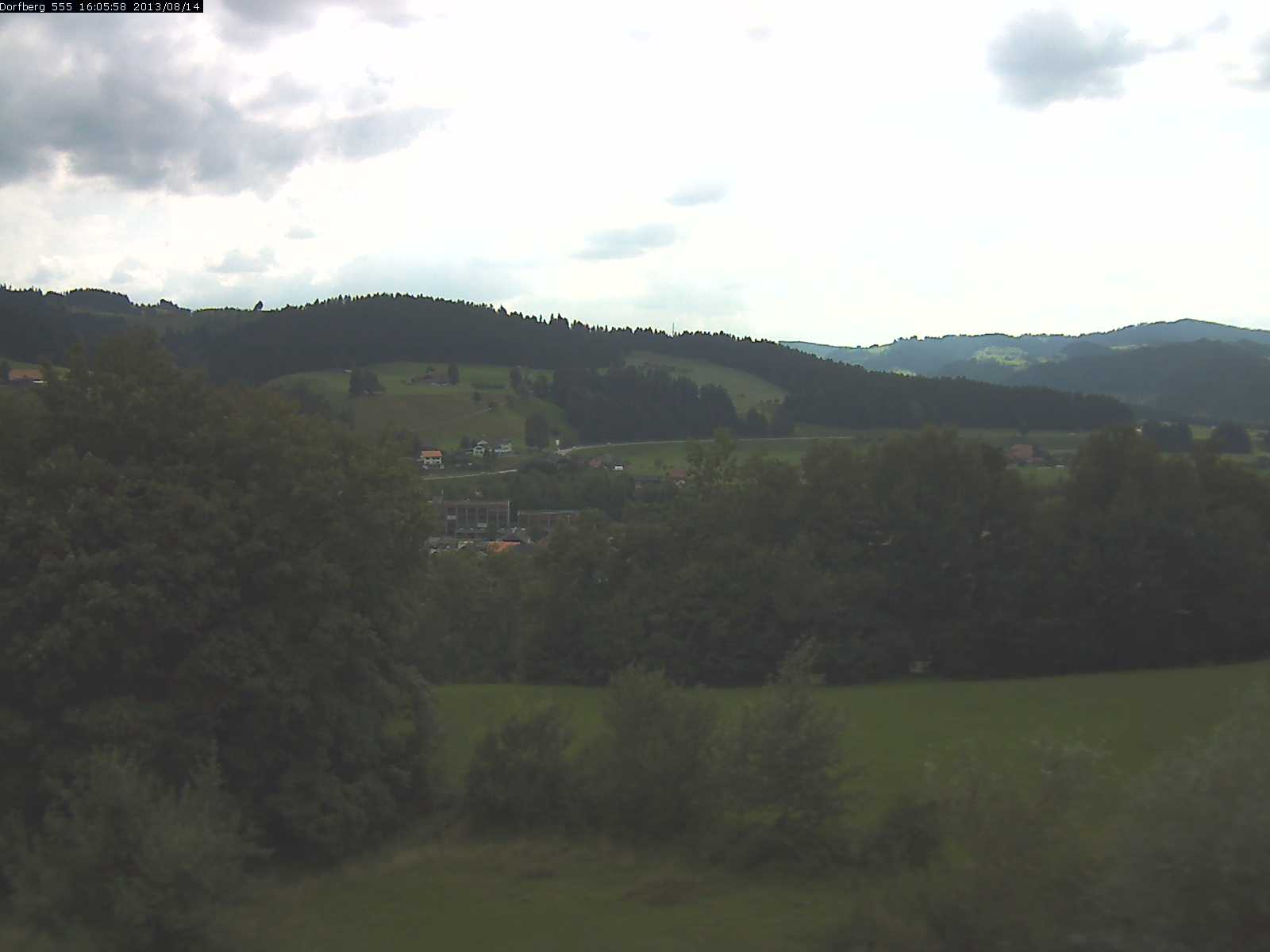 Webcam-Bild: Aussicht vom Dorfberg in Langnau 20130814-160600