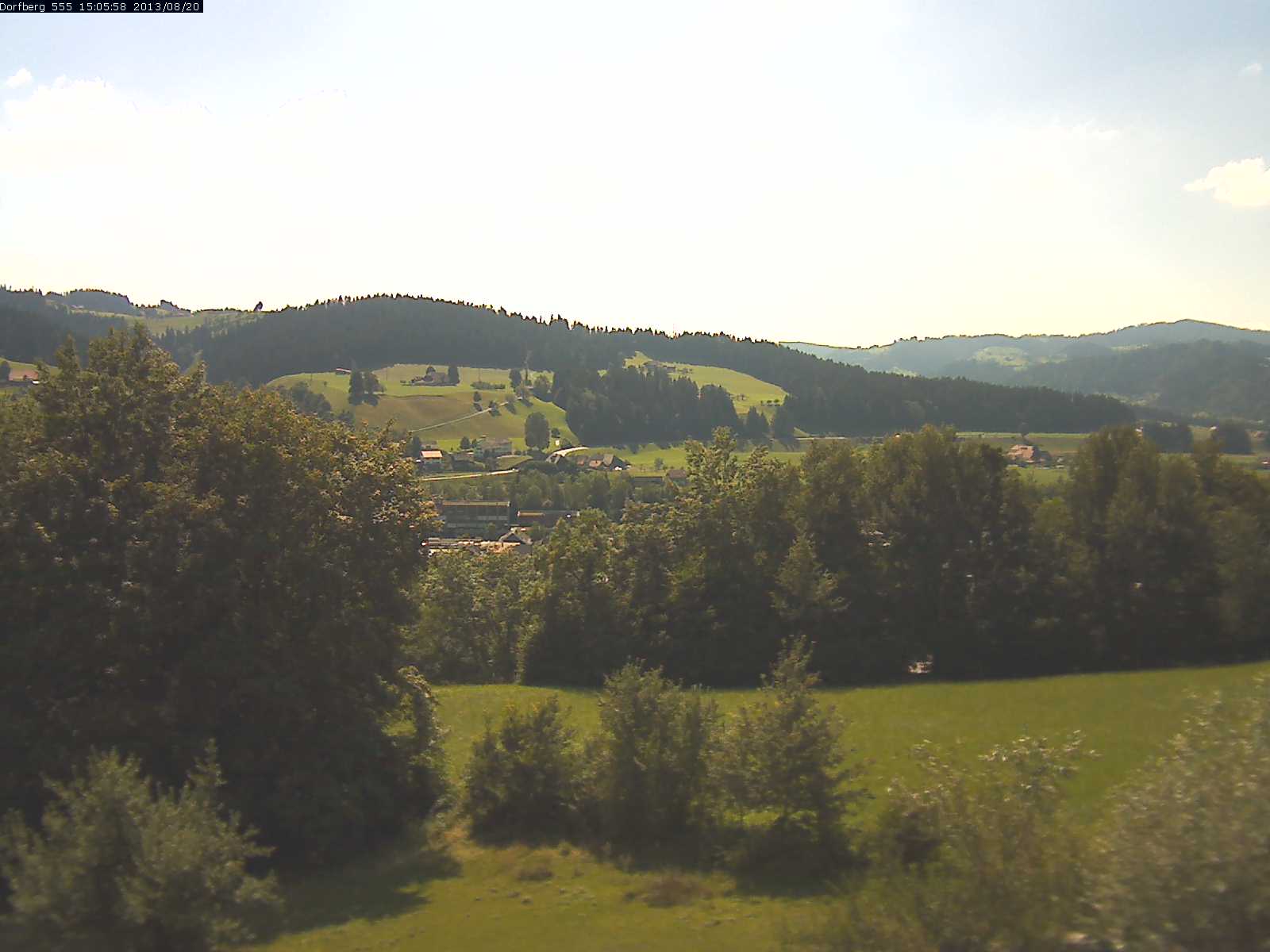Webcam-Bild: Aussicht vom Dorfberg in Langnau 20130820-150600