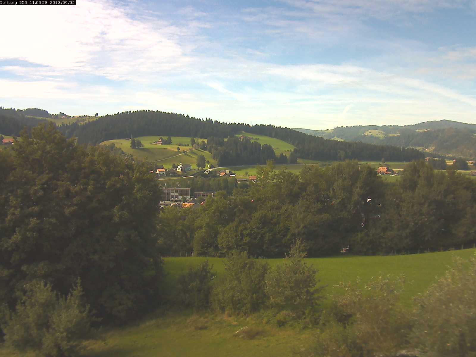 Webcam-Bild: Aussicht vom Dorfberg in Langnau 20130902-110600