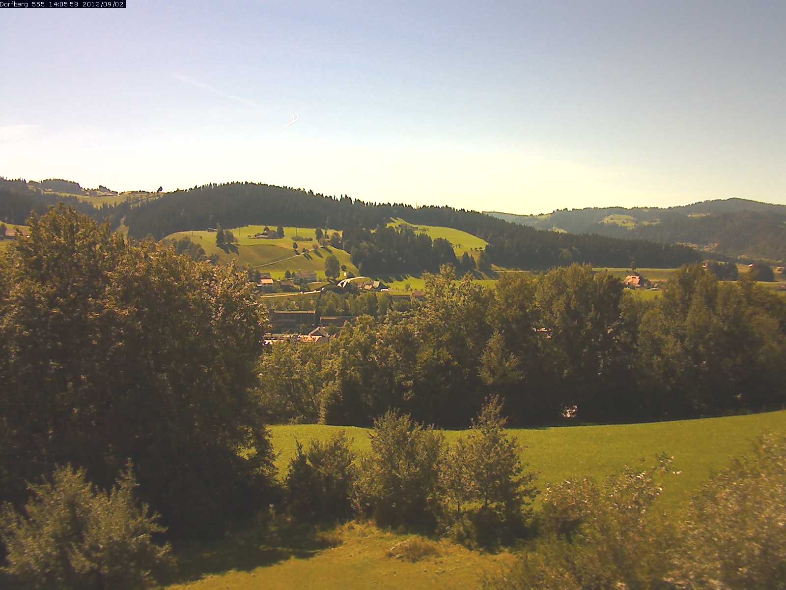 Webcam-Bild: Aussicht vom Dorfberg in Langnau 20130902-140600