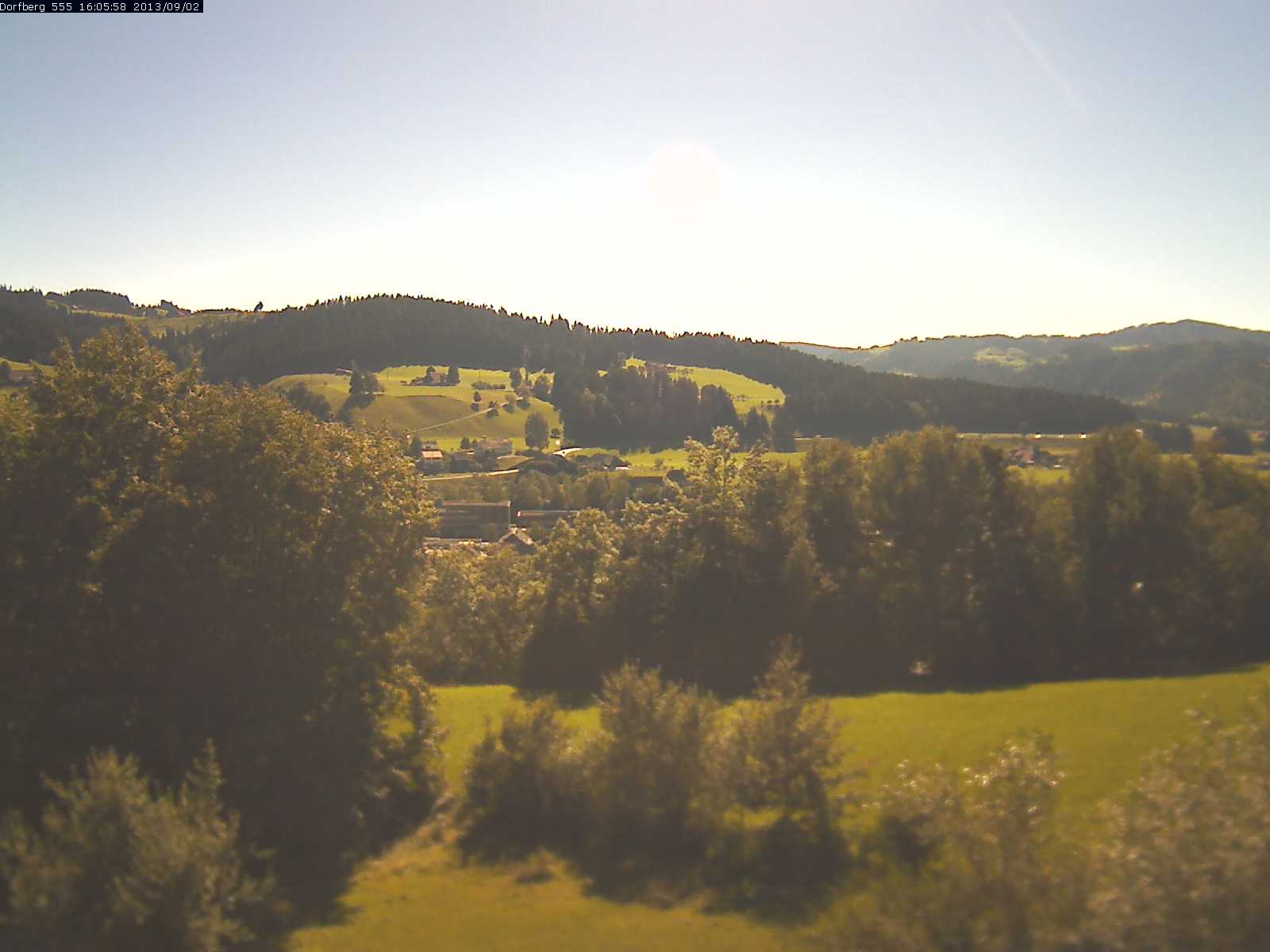 Webcam-Bild: Aussicht vom Dorfberg in Langnau 20130902-160600