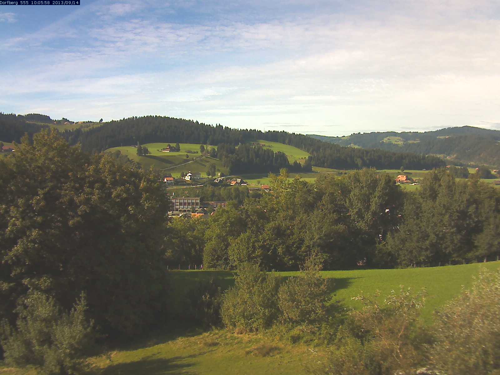 Webcam-Bild: Aussicht vom Dorfberg in Langnau 20130914-100600