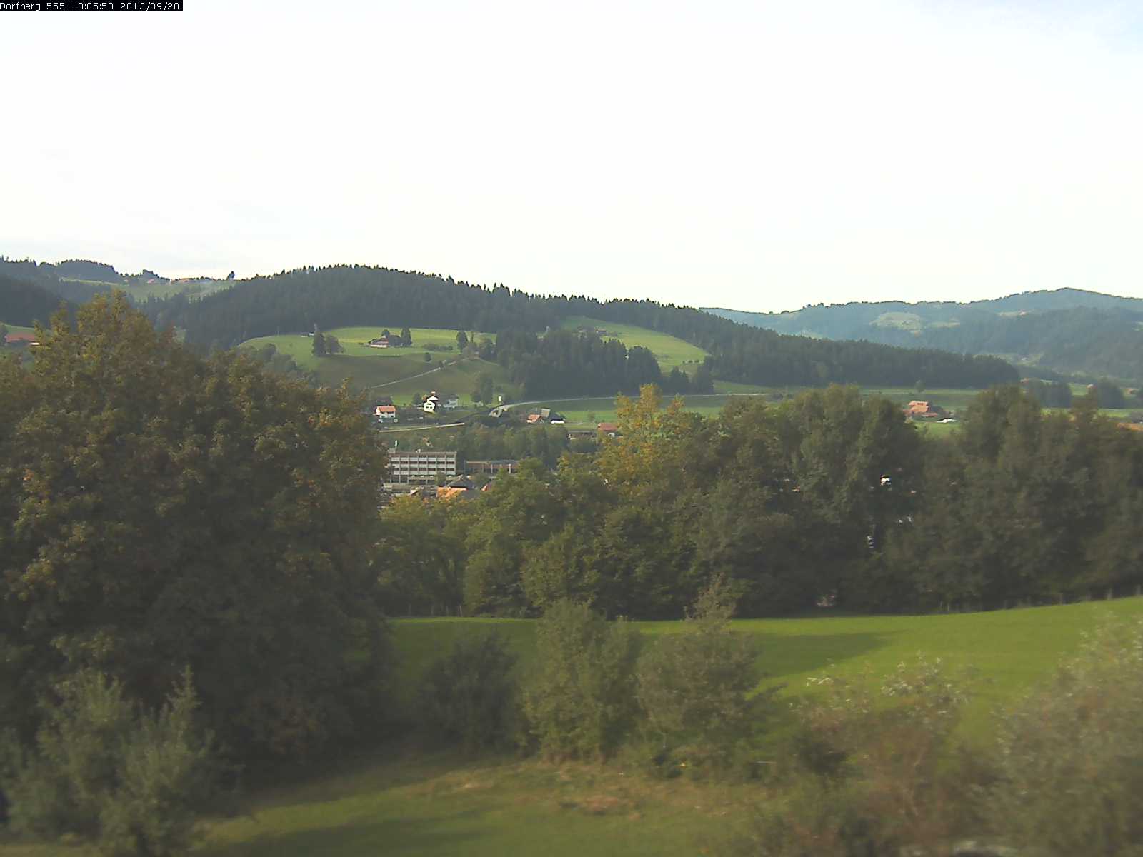 Webcam-Bild: Aussicht vom Dorfberg in Langnau 20130928-100600