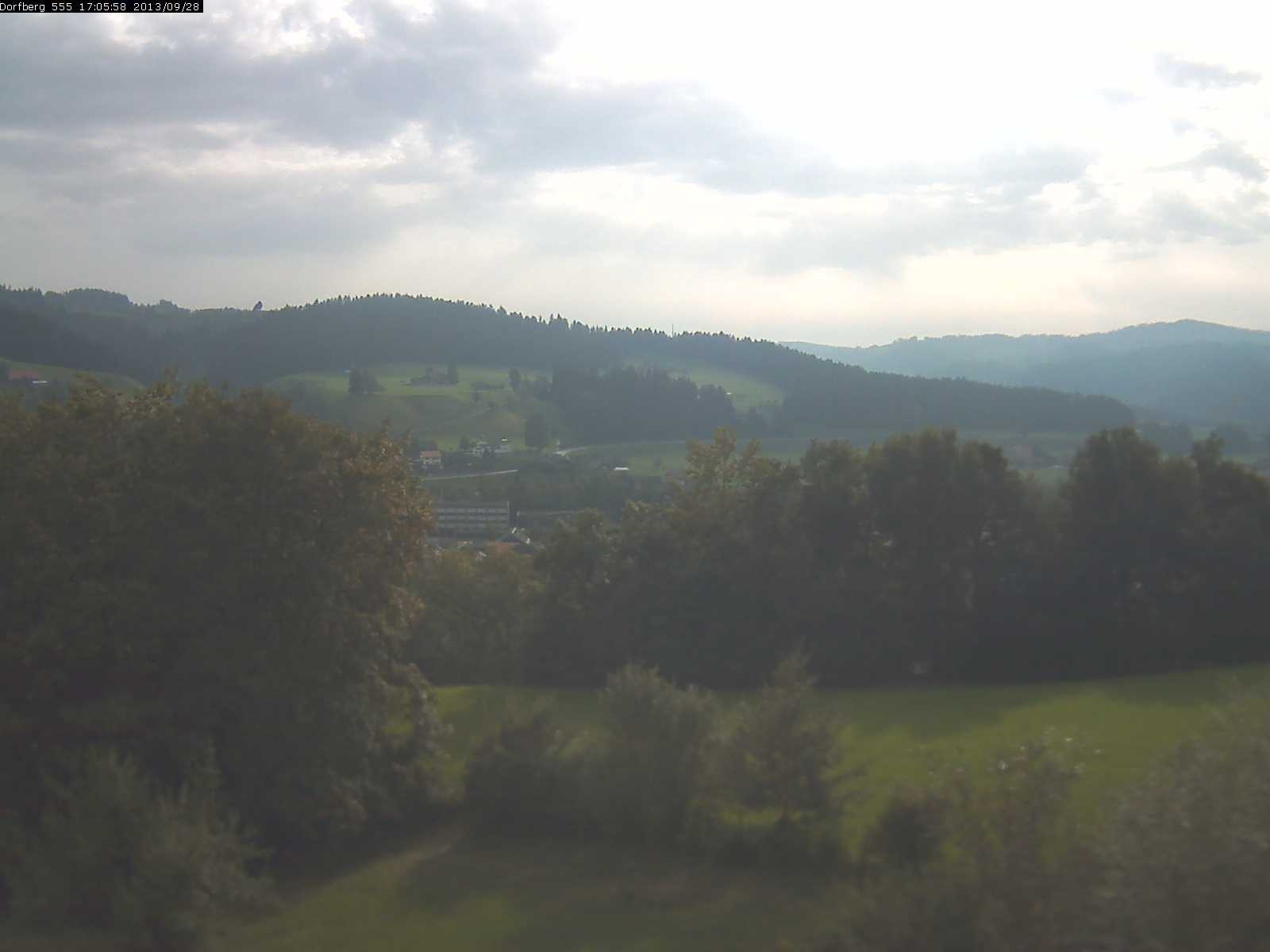 Webcam-Bild: Aussicht vom Dorfberg in Langnau 20130928-170600