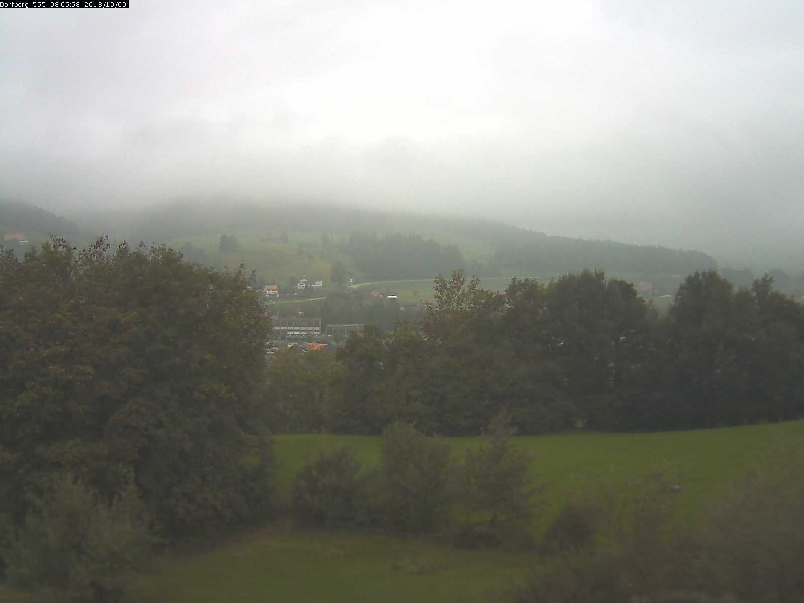 Webcam-Bild: Aussicht vom Dorfberg in Langnau 20131009-080600
