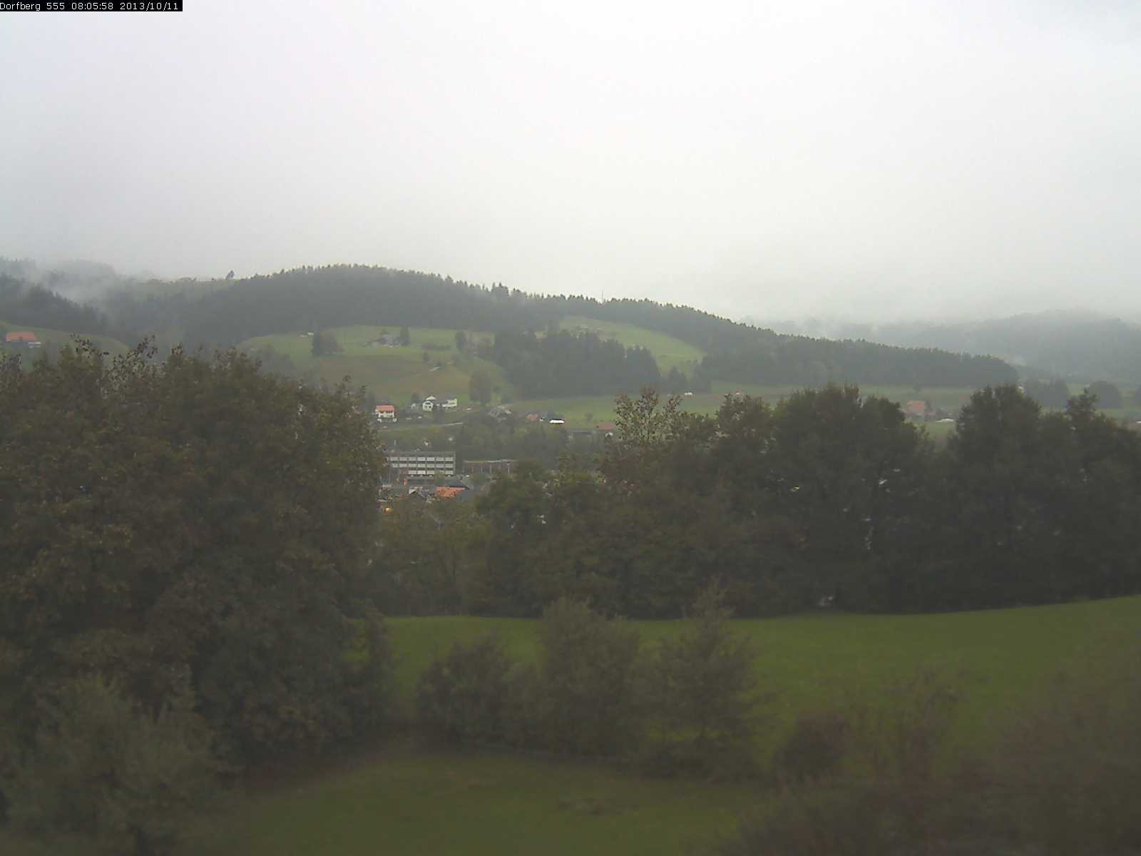 Webcam-Bild: Aussicht vom Dorfberg in Langnau 20131011-080600