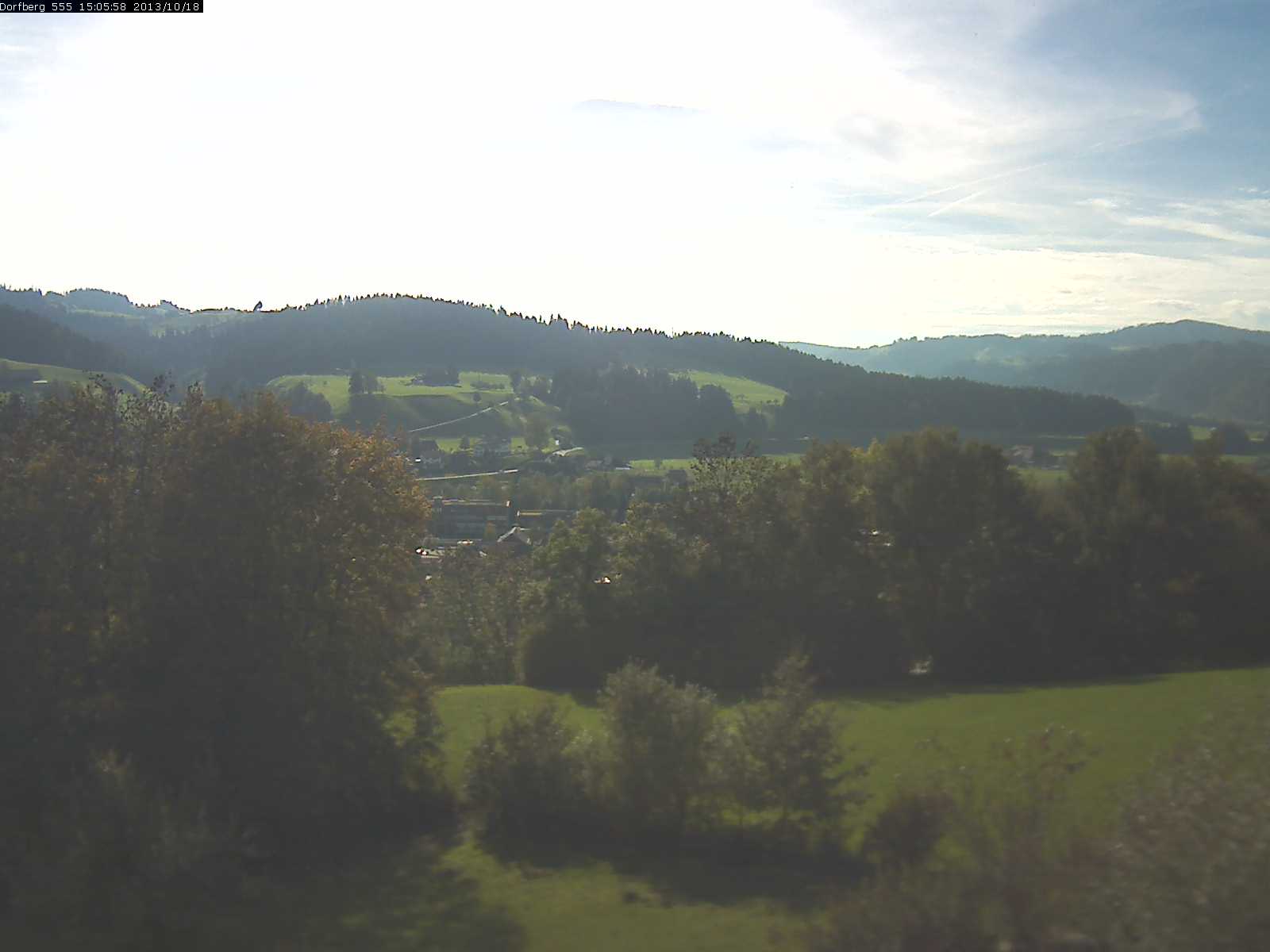 Webcam-Bild: Aussicht vom Dorfberg in Langnau 20131018-150600
