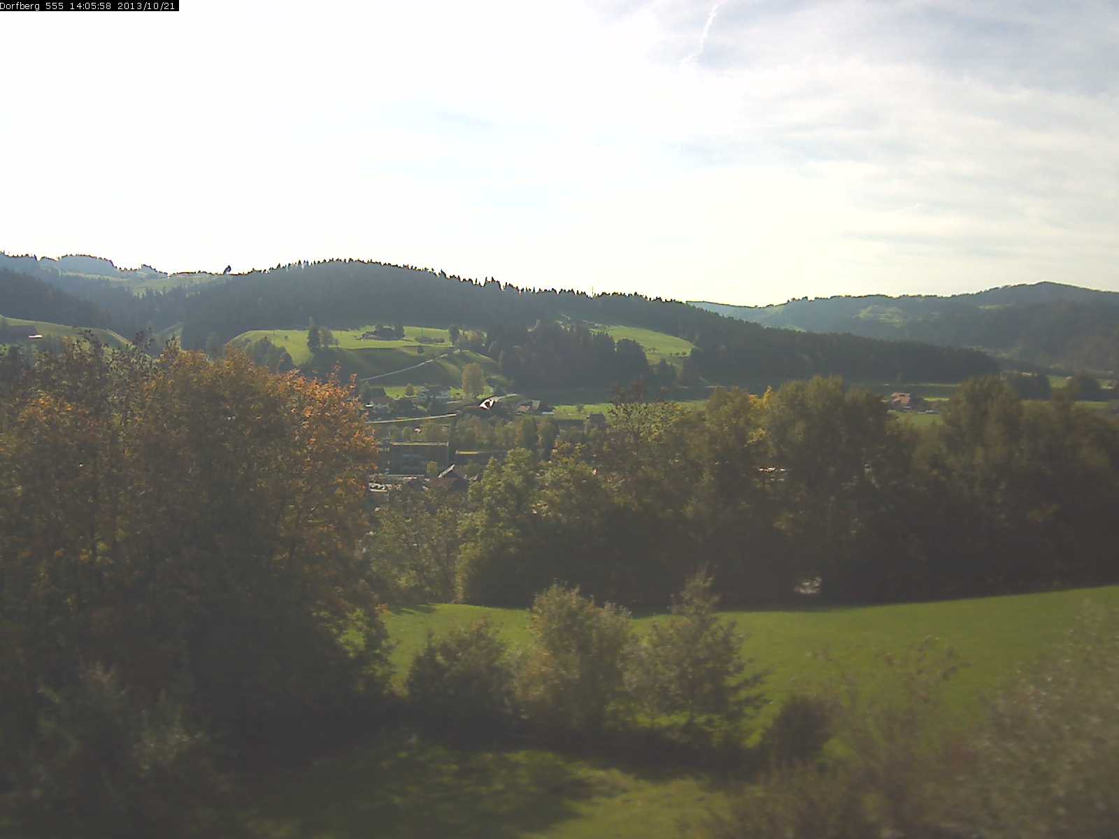 Webcam-Bild: Aussicht vom Dorfberg in Langnau 20131021-140600
