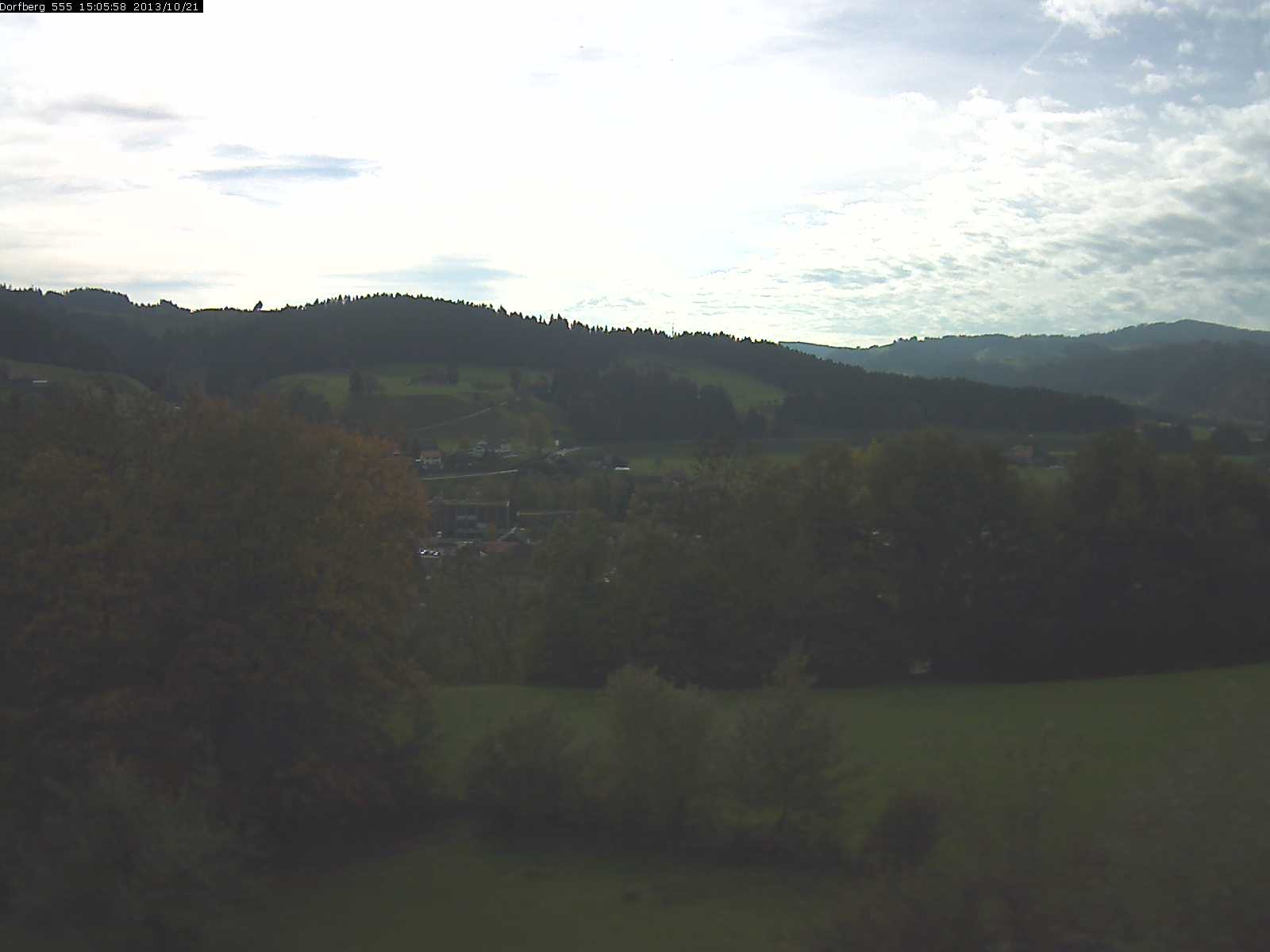 Webcam-Bild: Aussicht vom Dorfberg in Langnau 20131021-150600