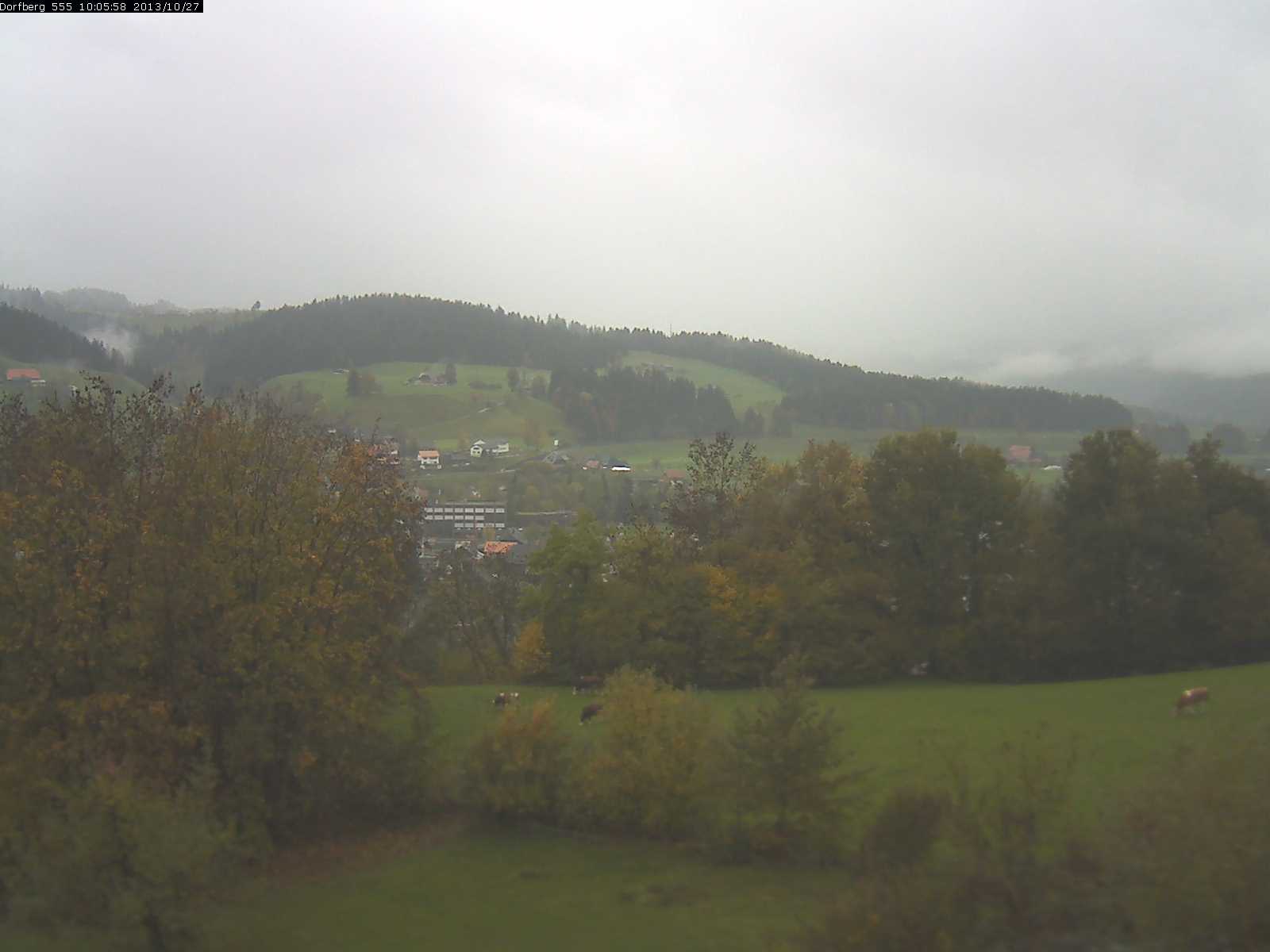 Webcam-Bild: Aussicht vom Dorfberg in Langnau 20131027-100600