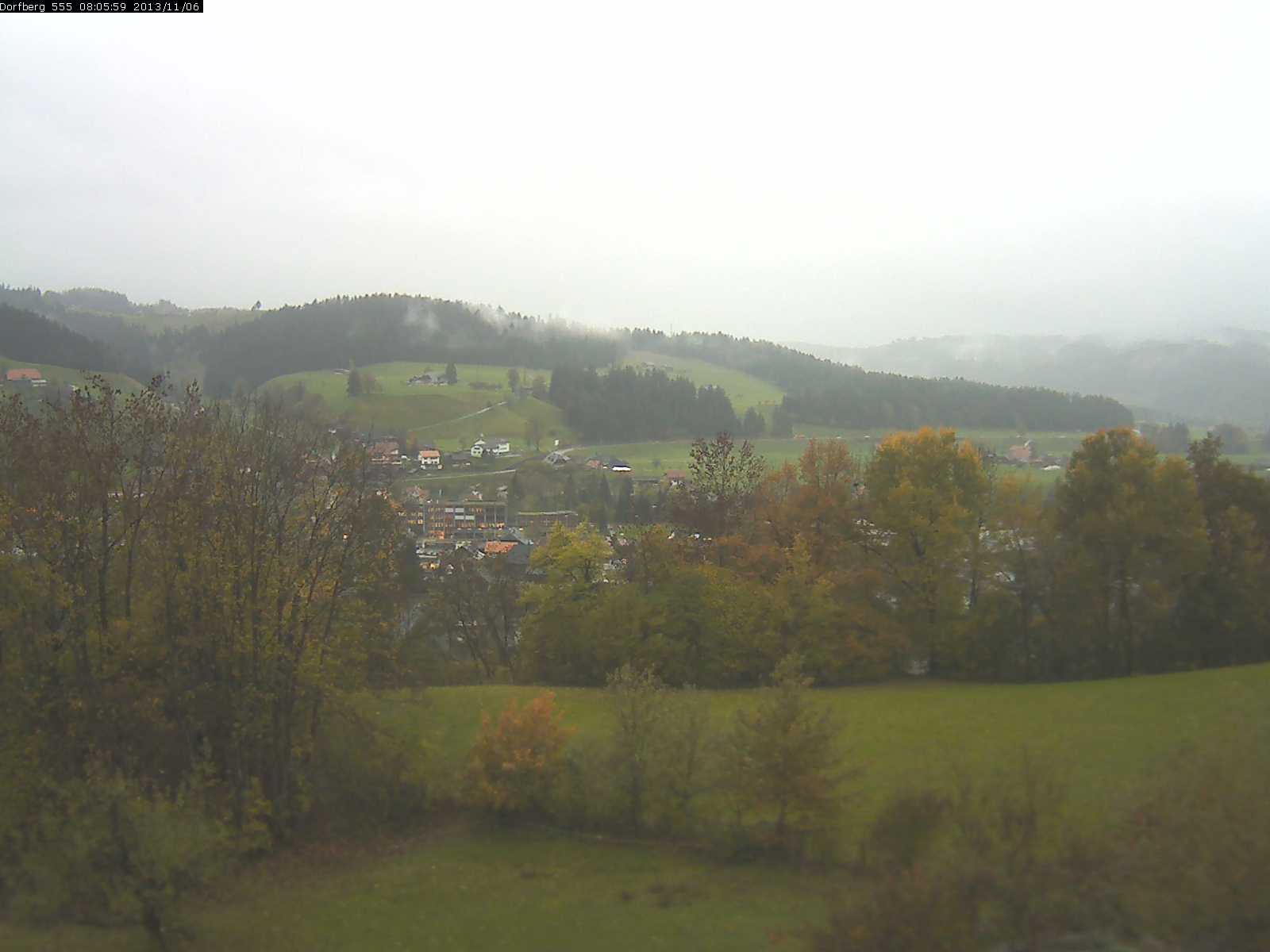 Webcam-Bild: Aussicht vom Dorfberg in Langnau 20131106-080600