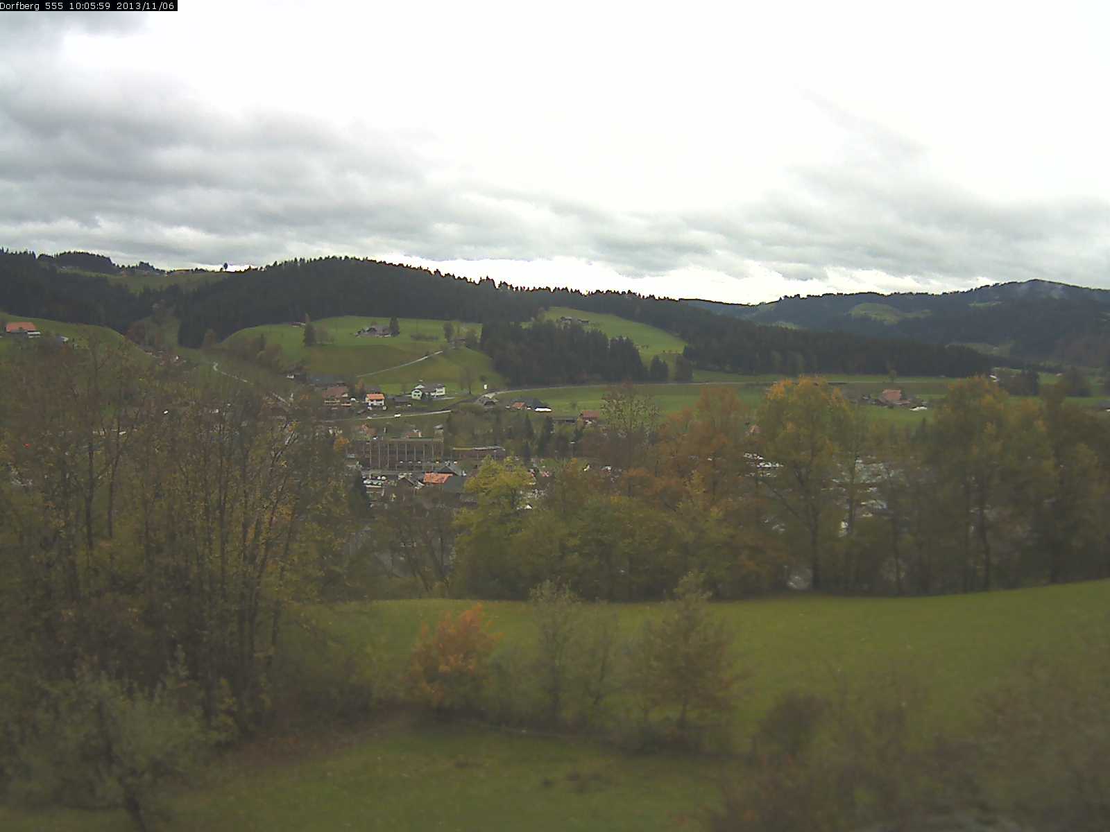 Webcam-Bild: Aussicht vom Dorfberg in Langnau 20131106-100600