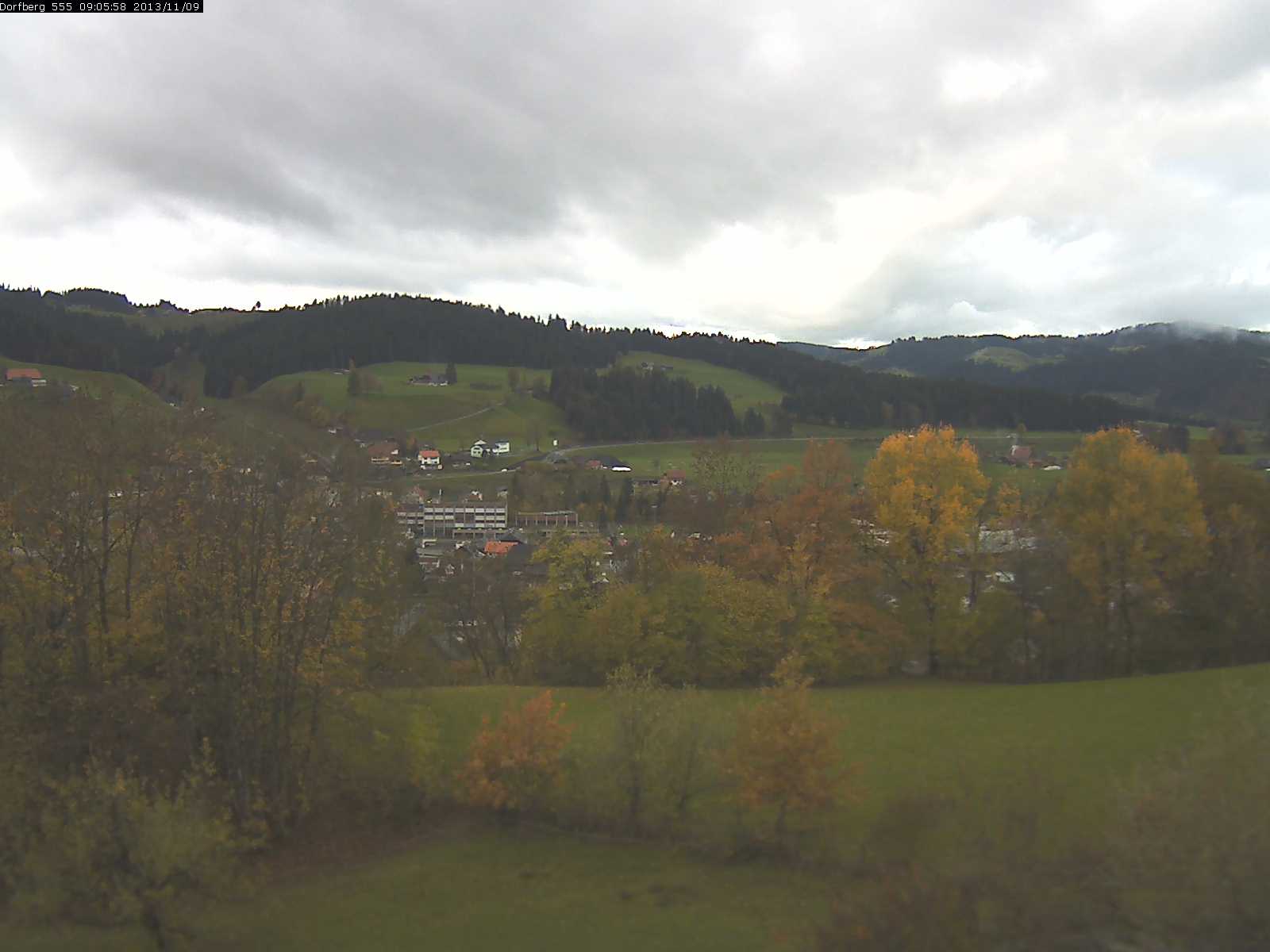 Webcam-Bild: Aussicht vom Dorfberg in Langnau 20131109-090600