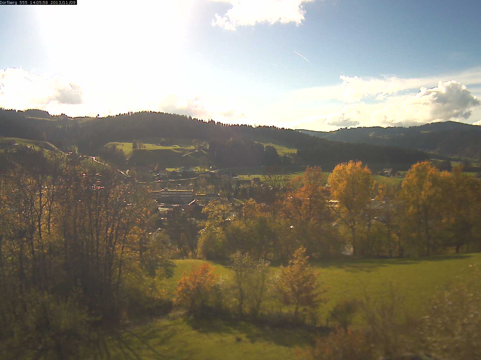 Webcam-Bild: Aussicht vom Dorfberg in Langnau 20131109-140600