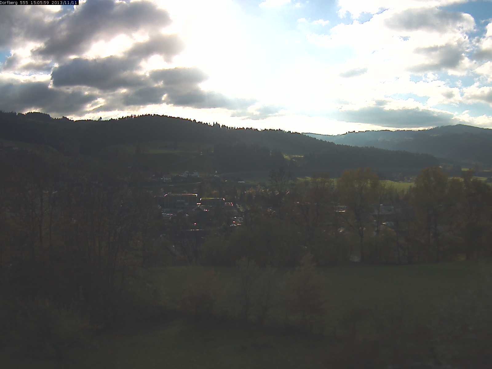 Webcam-Bild: Aussicht vom Dorfberg in Langnau 20131111-150600