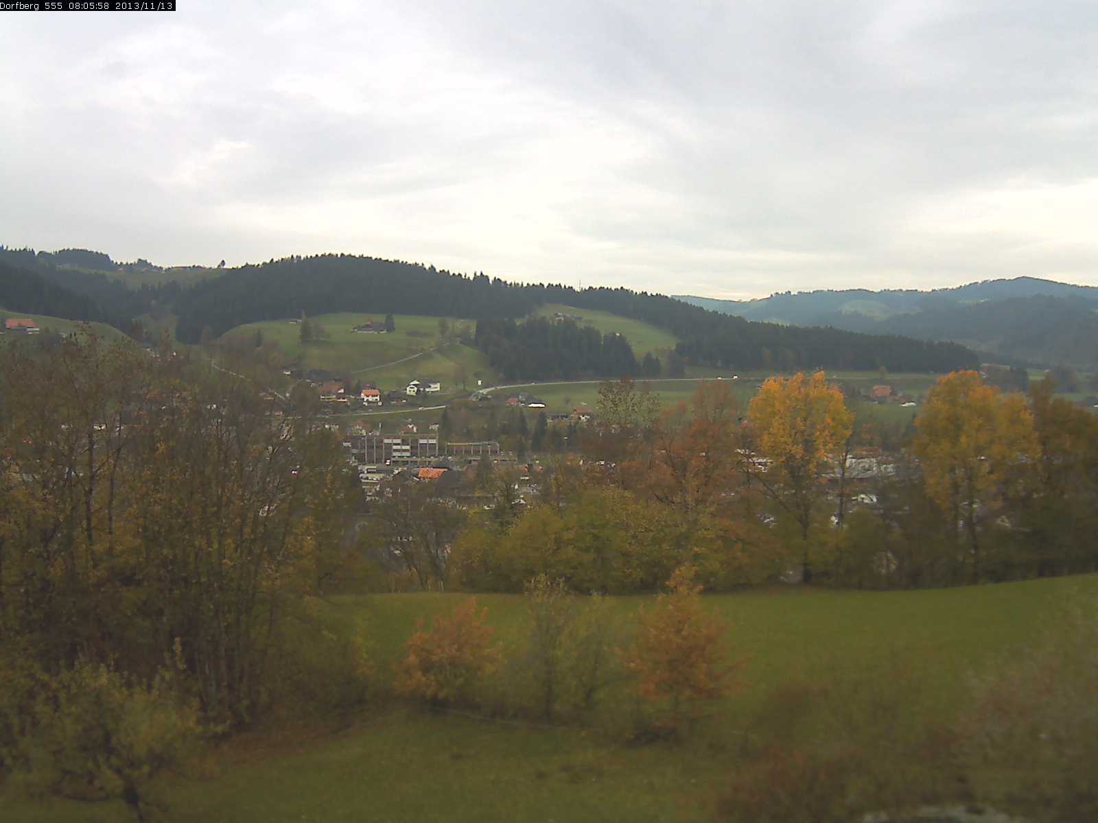 Webcam-Bild: Aussicht vom Dorfberg in Langnau 20131113-080600