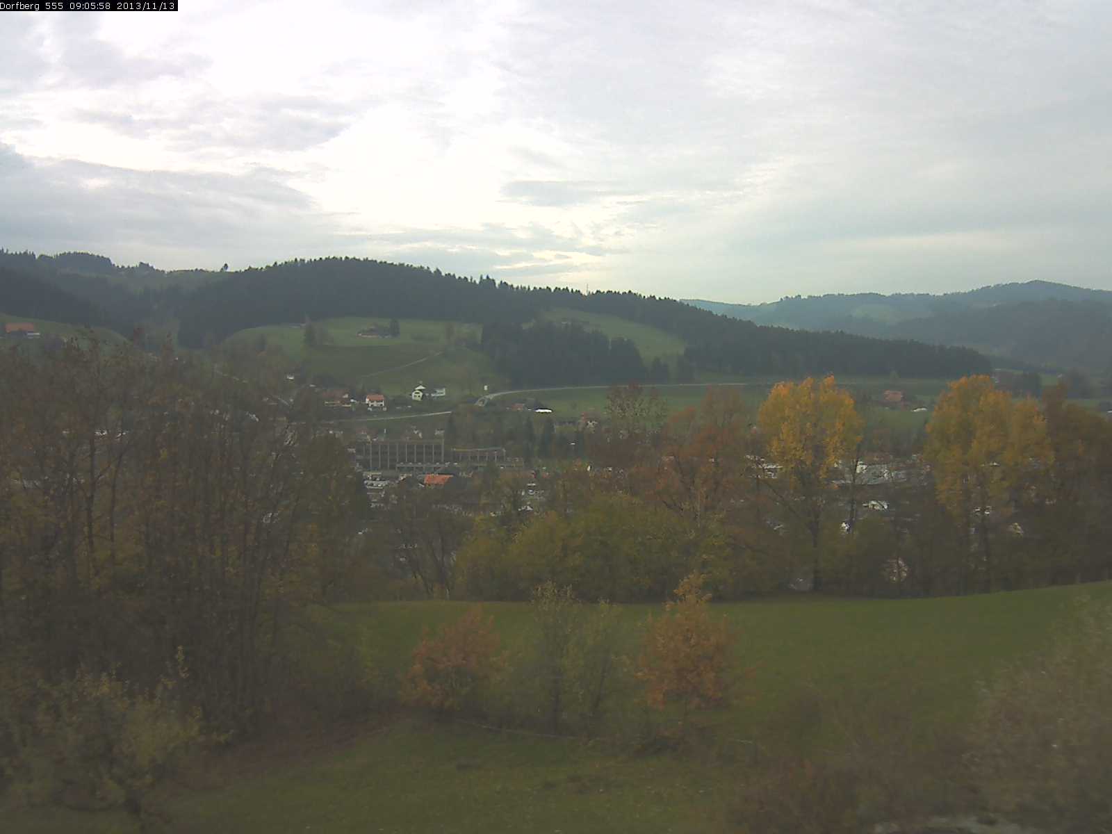 Webcam-Bild: Aussicht vom Dorfberg in Langnau 20131113-090600