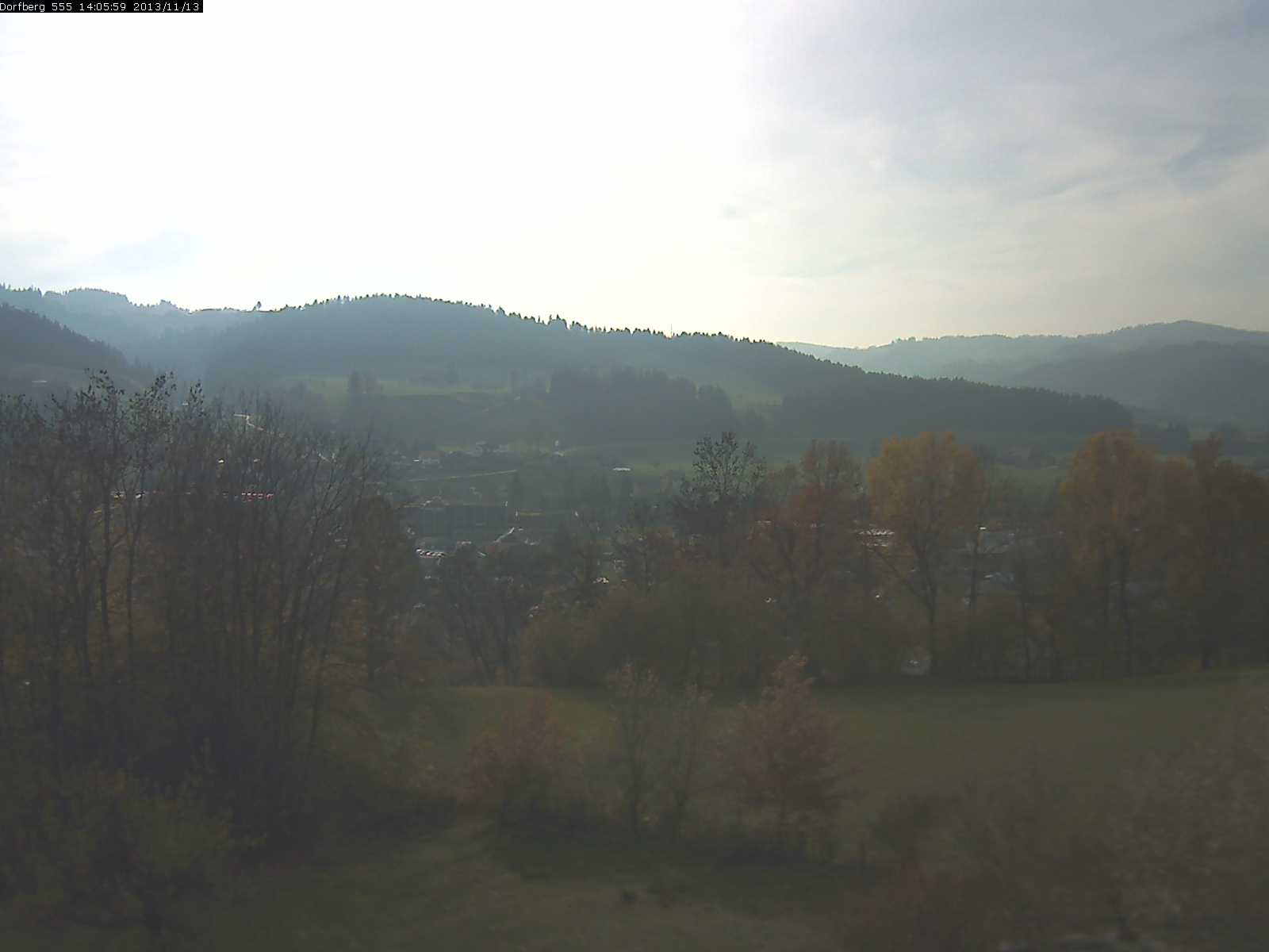 Webcam-Bild: Aussicht vom Dorfberg in Langnau 20131113-140600