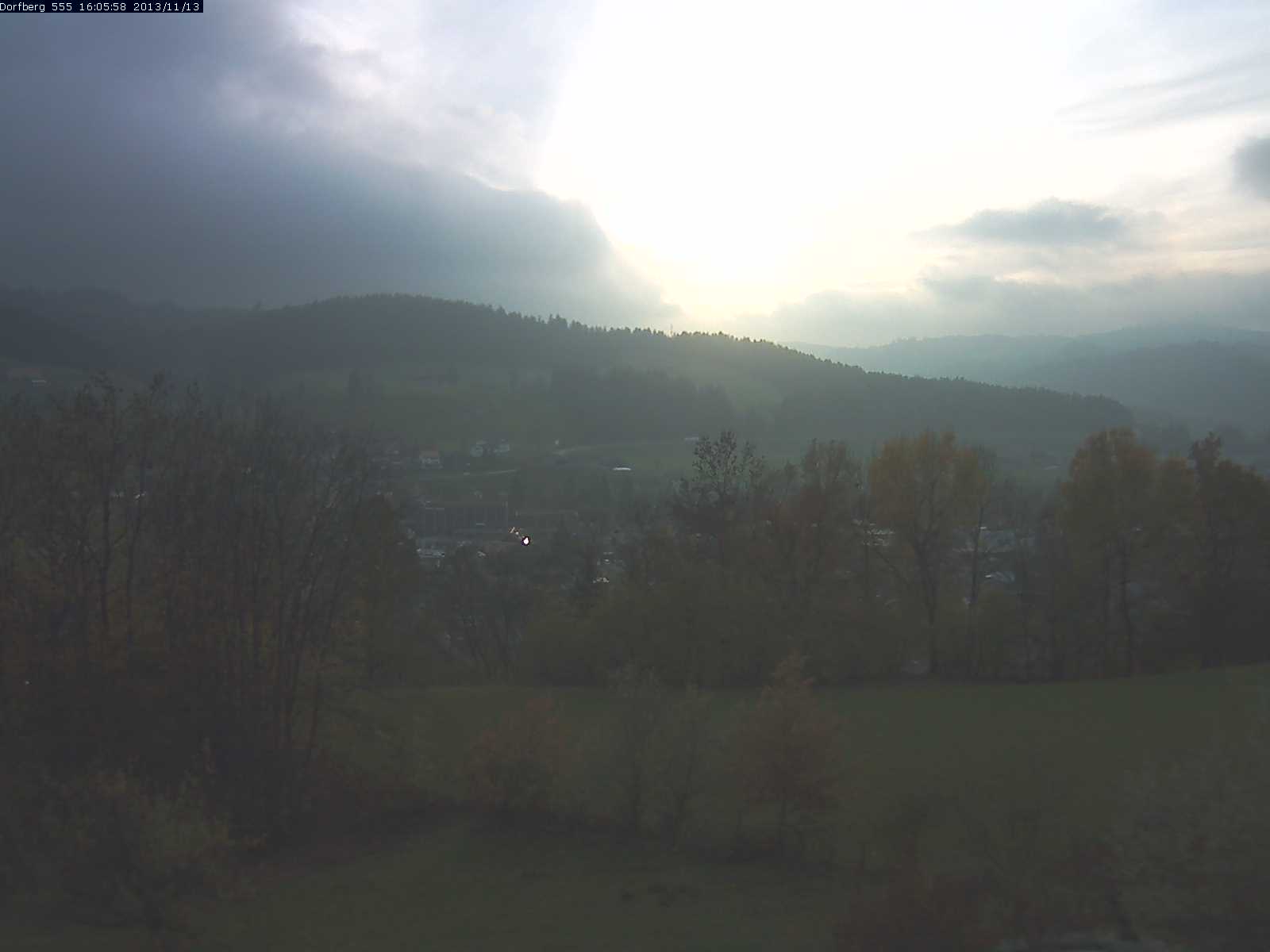 Webcam-Bild: Aussicht vom Dorfberg in Langnau 20131113-160600