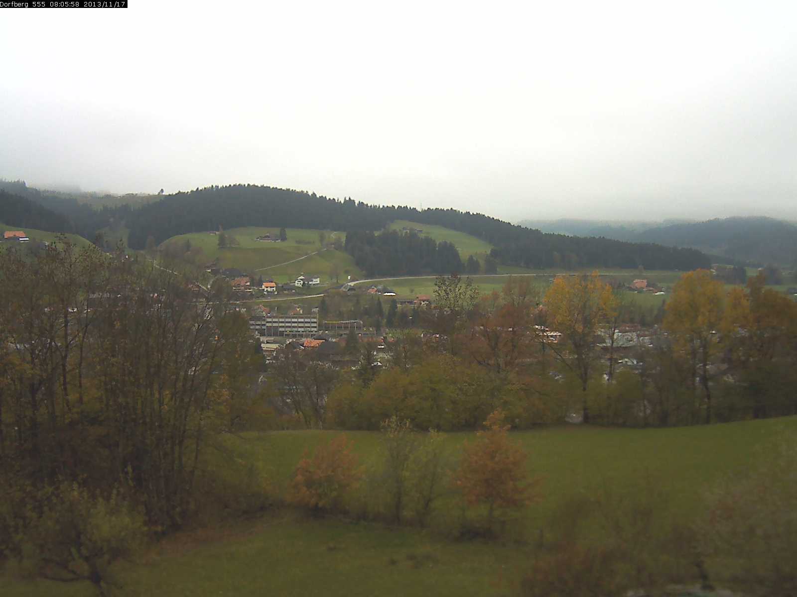 Webcam-Bild: Aussicht vom Dorfberg in Langnau 20131117-080600