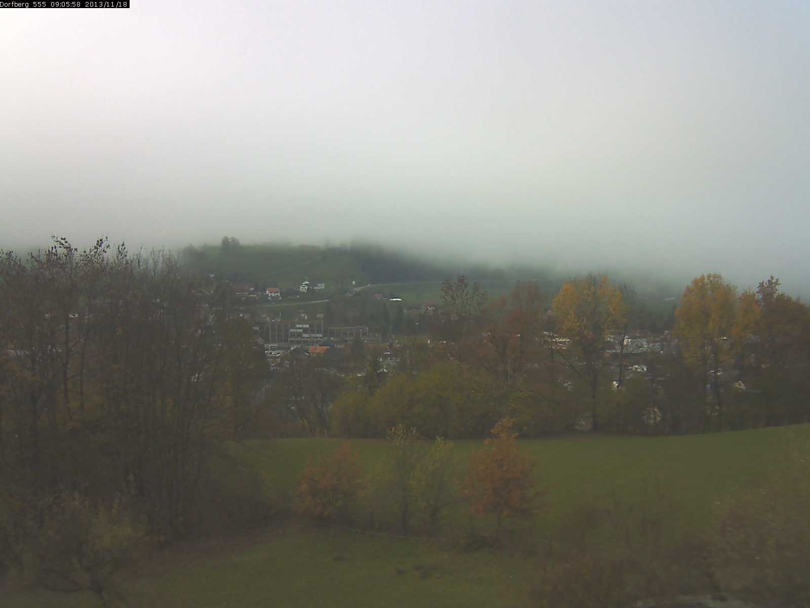 Webcam-Bild: Aussicht vom Dorfberg in Langnau 20131118-090600