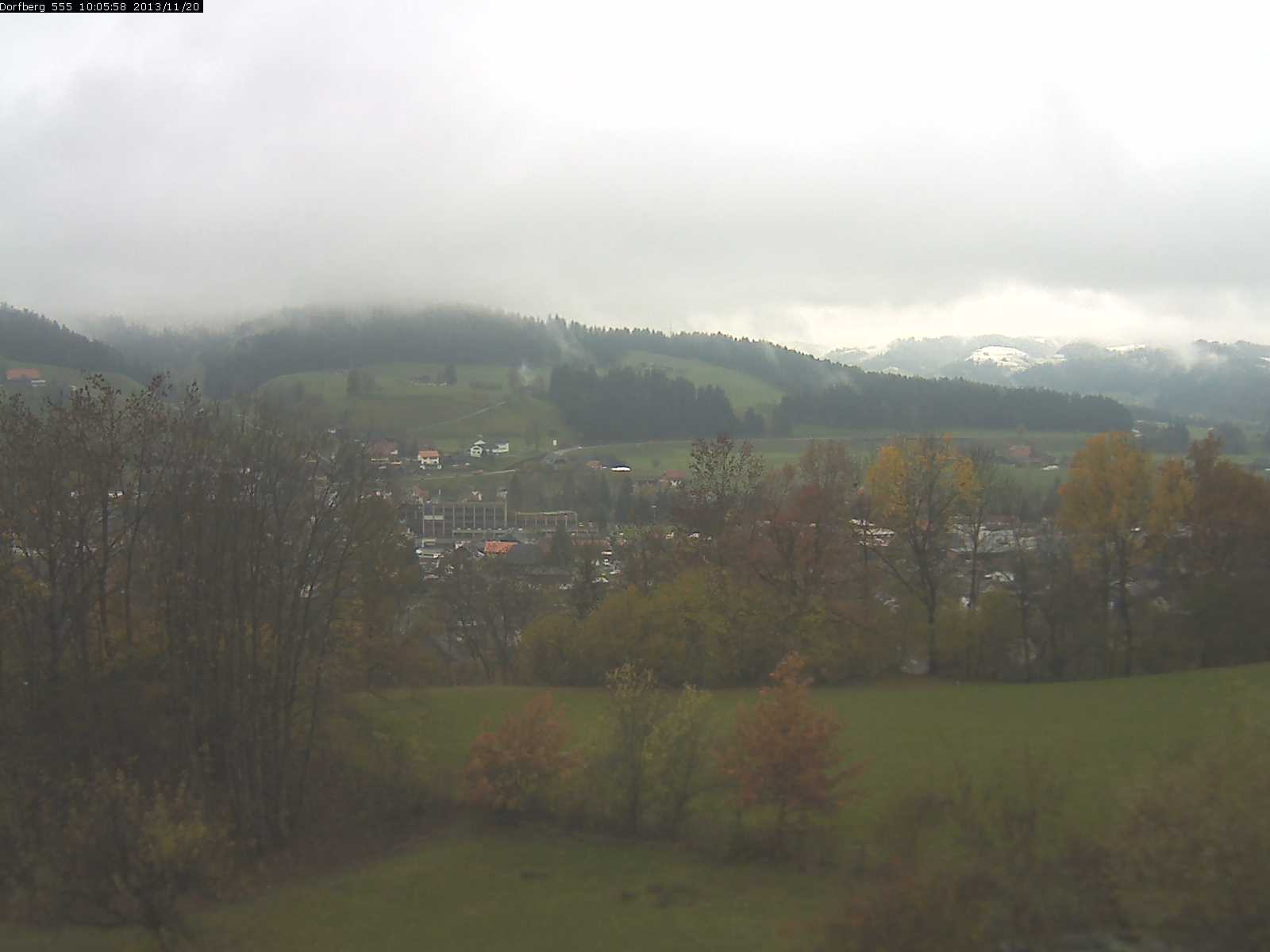 Webcam-Bild: Aussicht vom Dorfberg in Langnau 20131120-100600