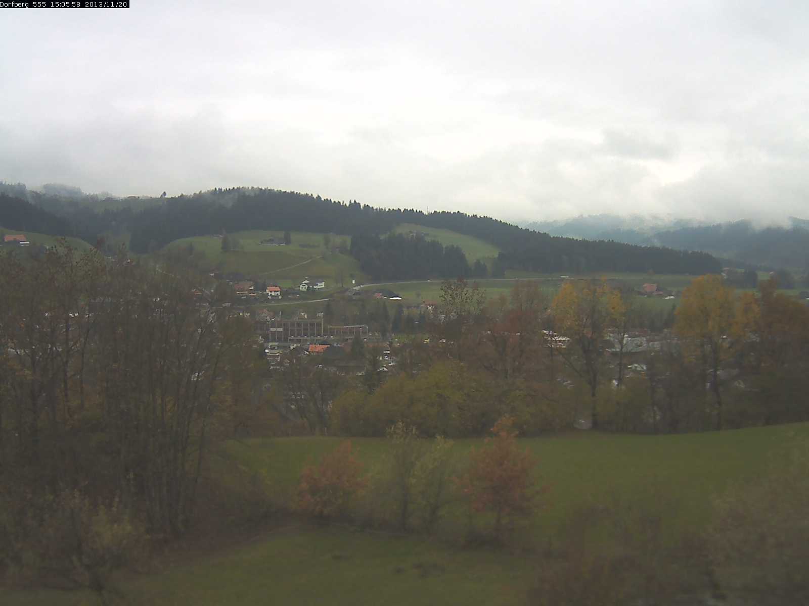 Webcam-Bild: Aussicht vom Dorfberg in Langnau 20131120-150600