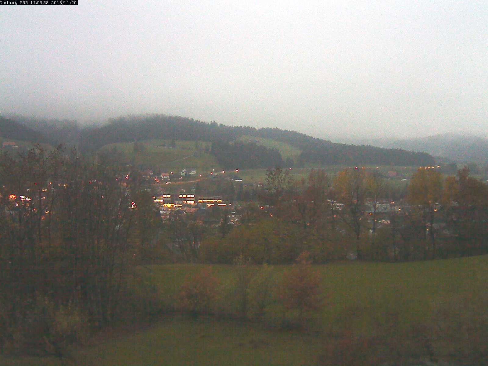 Webcam-Bild: Aussicht vom Dorfberg in Langnau 20131120-170600