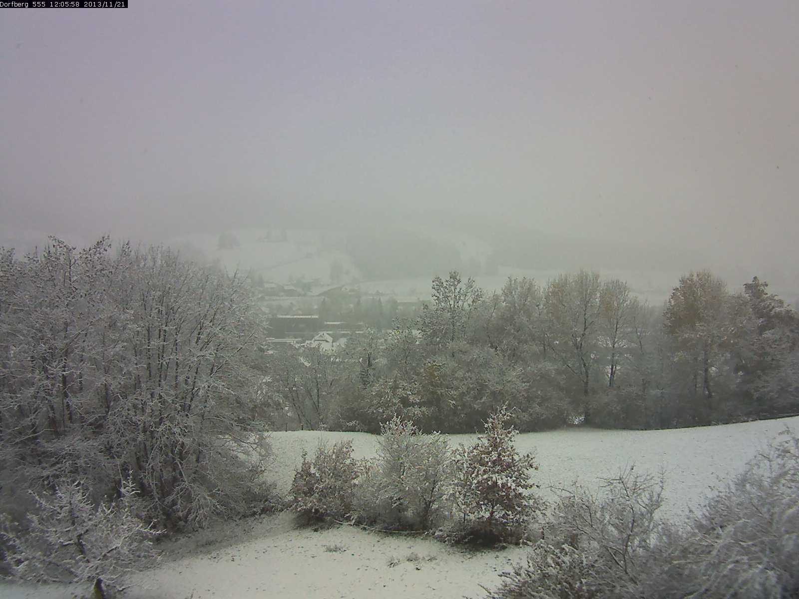 Webcam-Bild: Aussicht vom Dorfberg in Langnau 20131121-120600
