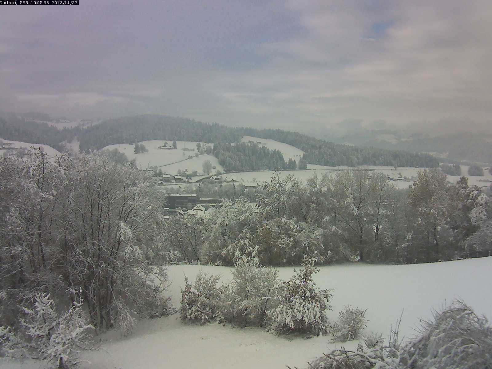 Webcam-Bild: Aussicht vom Dorfberg in Langnau 20131122-100600
