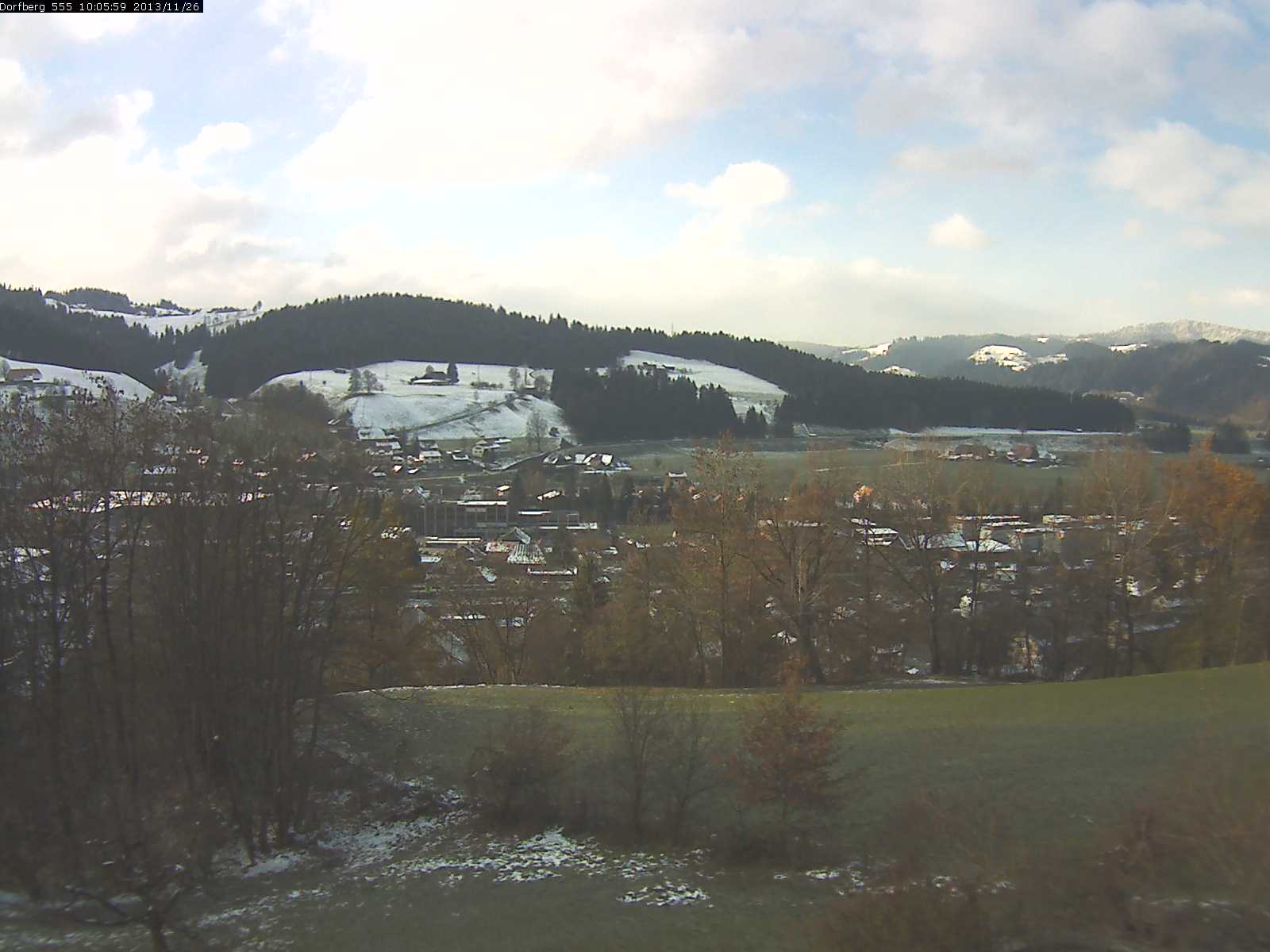 Webcam-Bild: Aussicht vom Dorfberg in Langnau 20131126-100600