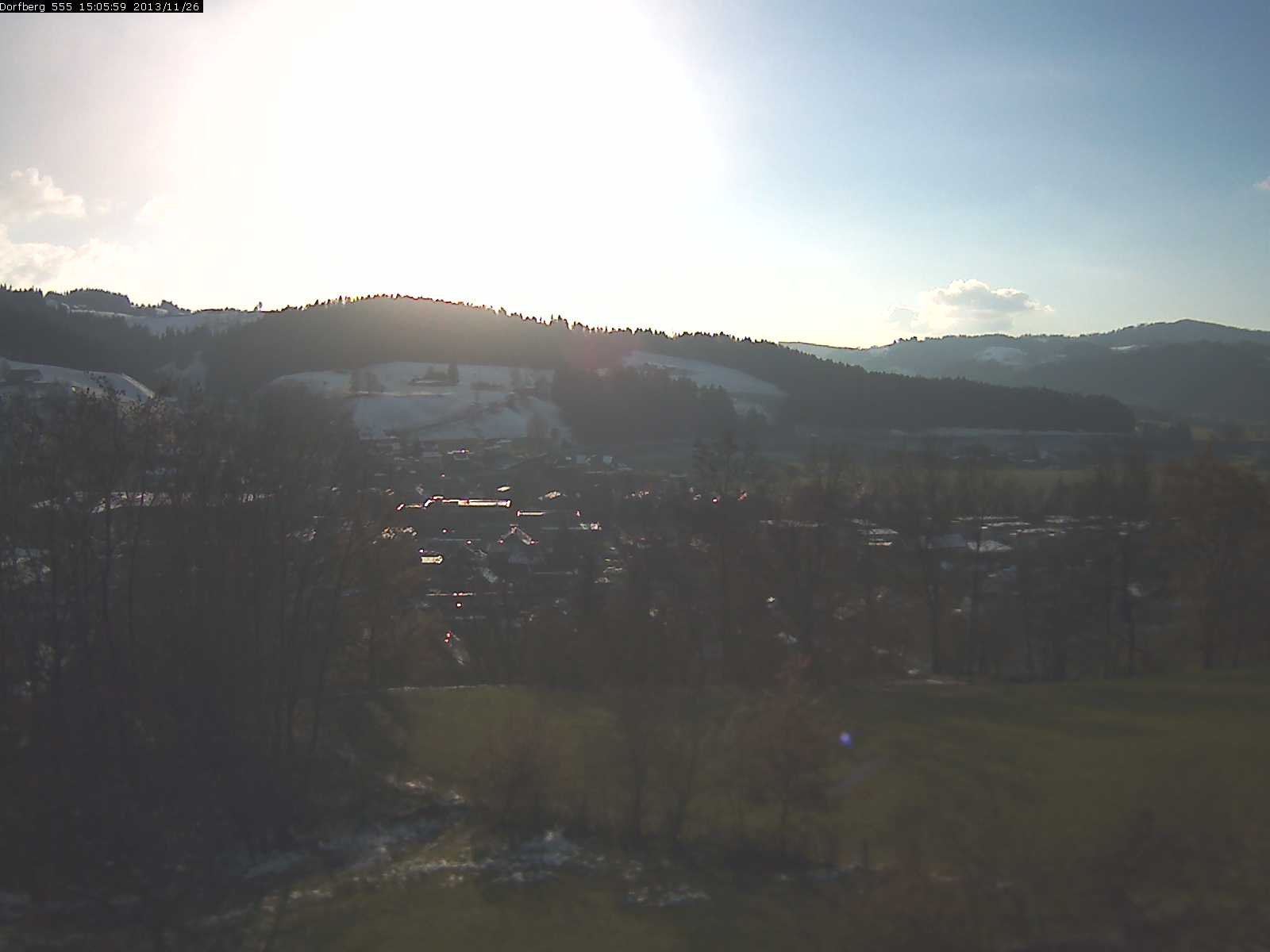 Webcam-Bild: Aussicht vom Dorfberg in Langnau 20131126-150600