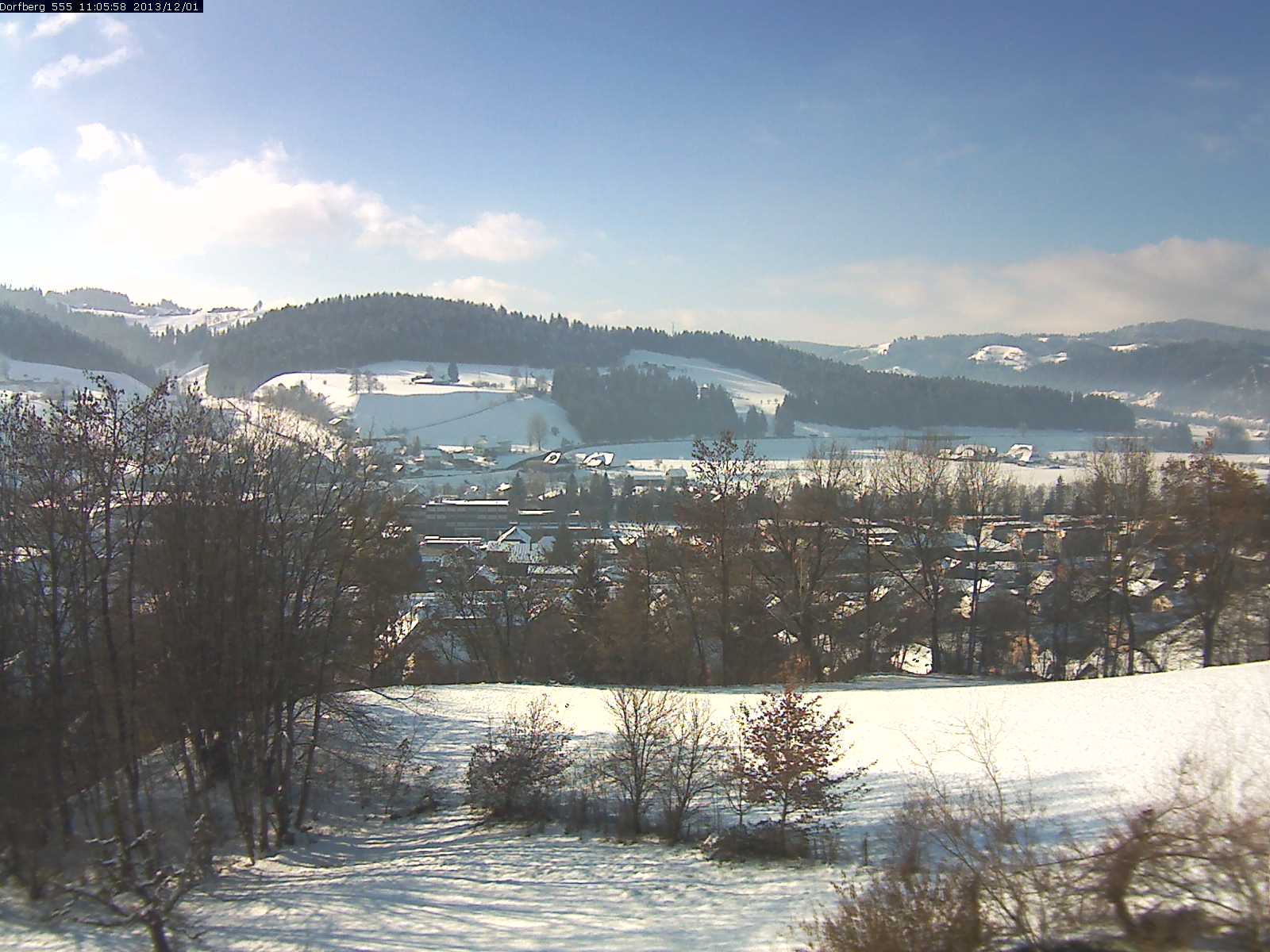 Webcam-Bild: Aussicht vom Dorfberg in Langnau 20131201-110600