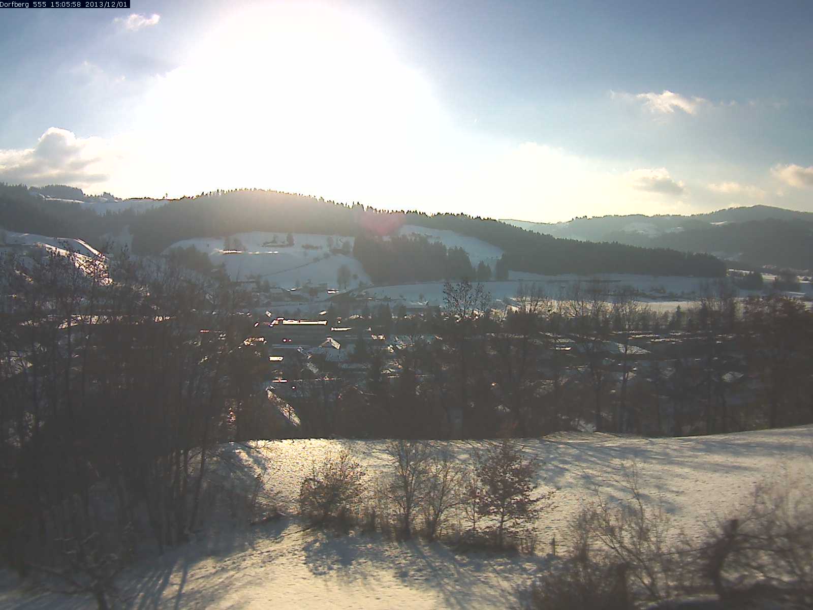 Webcam-Bild: Aussicht vom Dorfberg in Langnau 20131201-150600