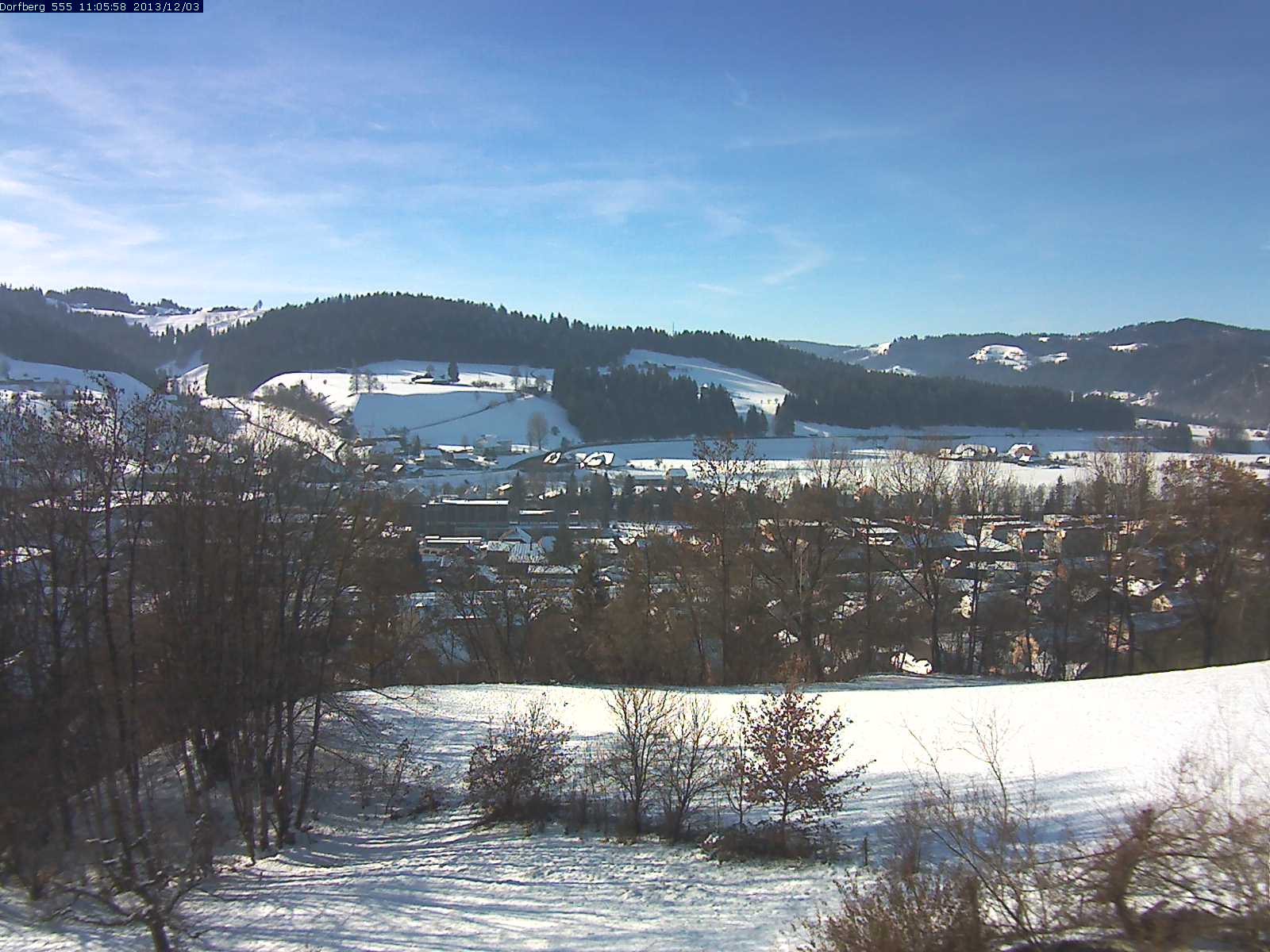 Webcam-Bild: Aussicht vom Dorfberg in Langnau 20131203-110600