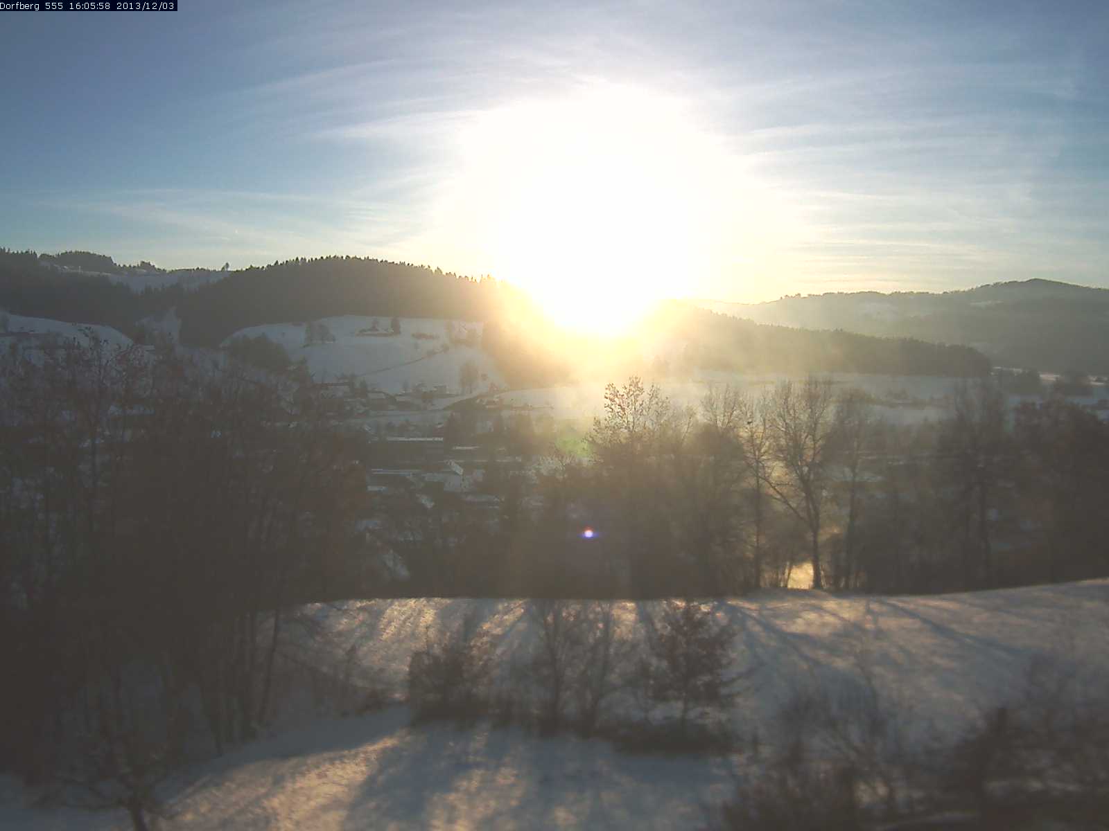Webcam-Bild: Aussicht vom Dorfberg in Langnau 20131203-160600